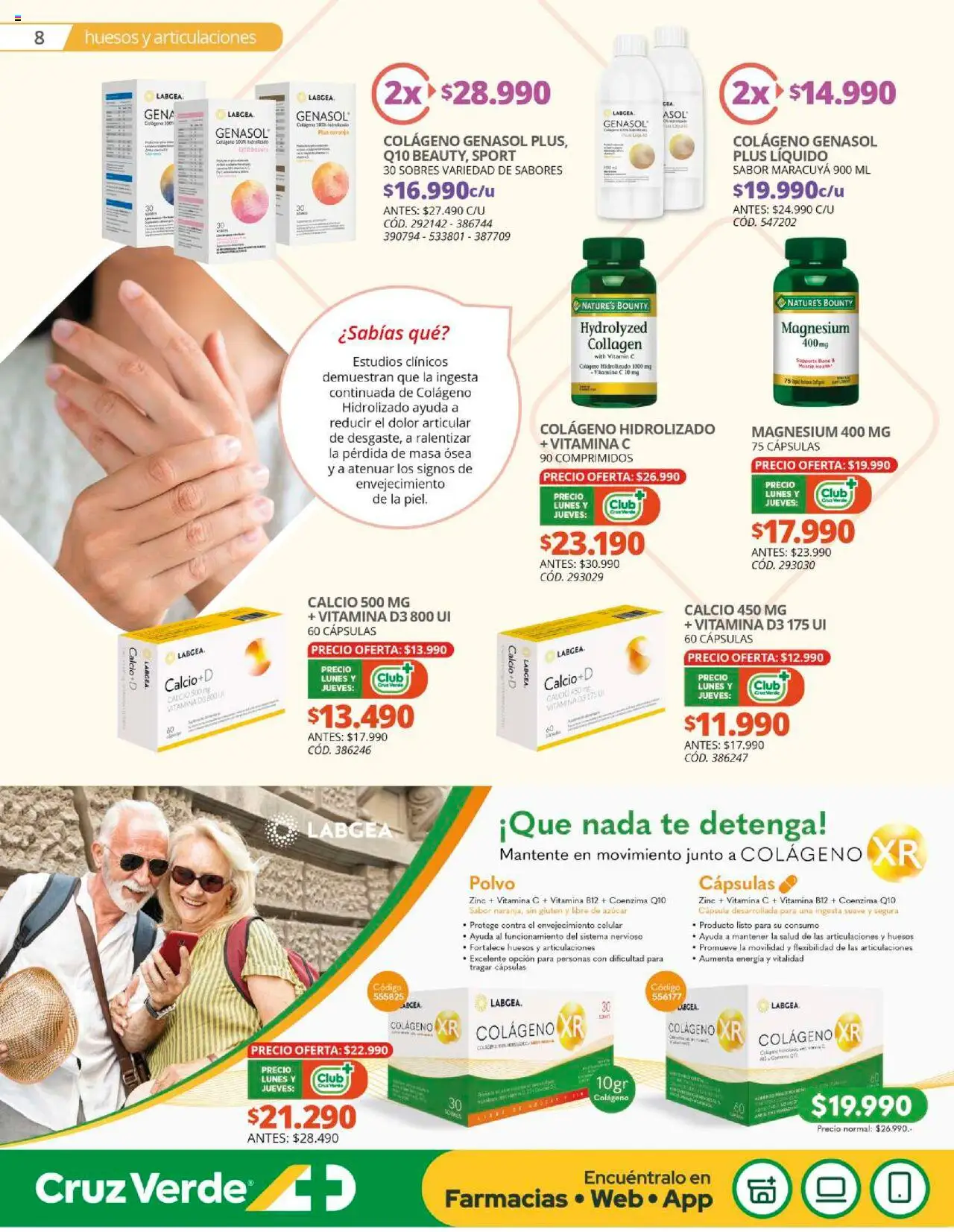 Bienestar Cruz Verde │ válido desde el 15.09.2025 | Página: 8 | Productos: Polvo, Té, Azucar