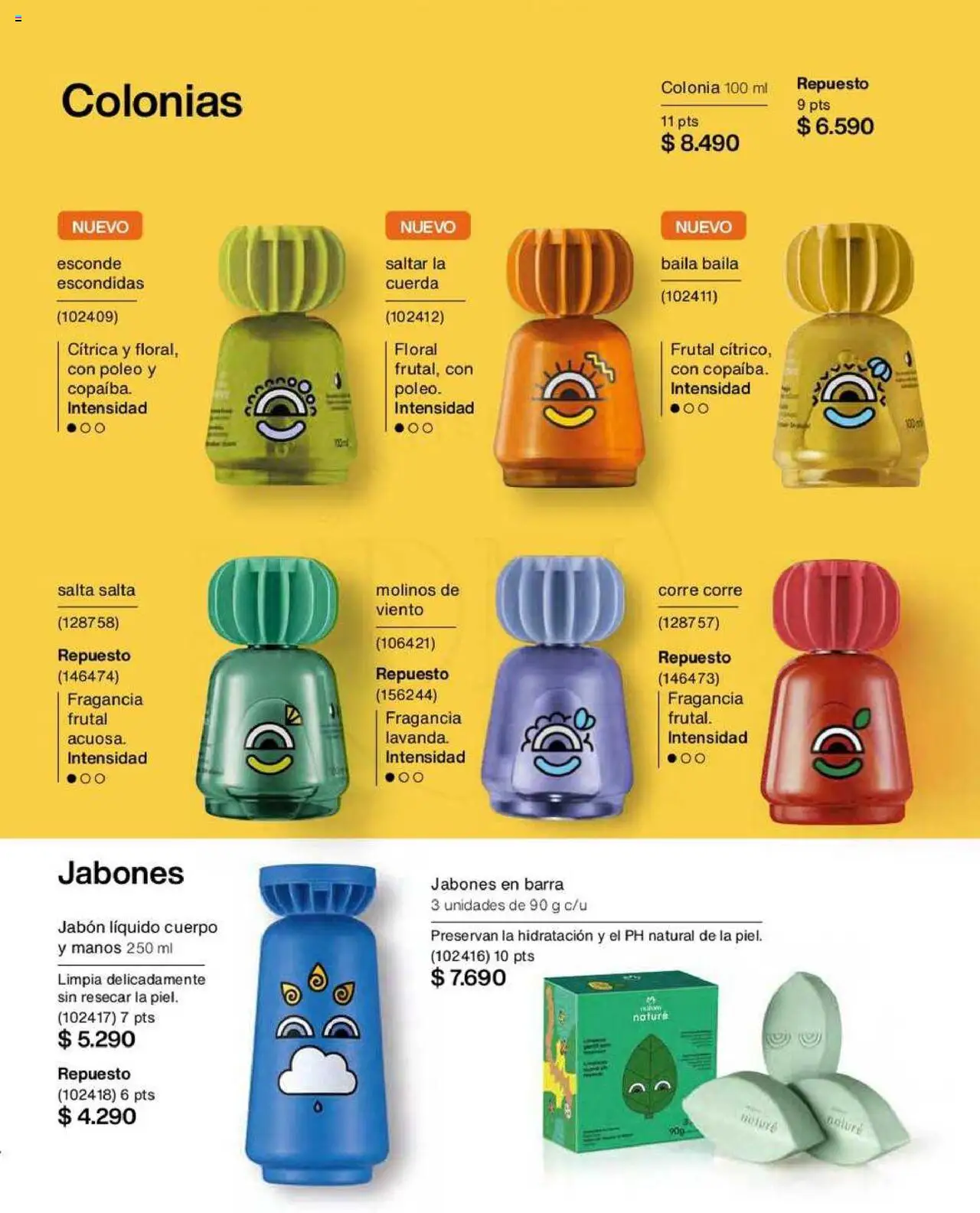 Natura catálogo │ válido desde el 22.07.2025 | Página: 144 | Productos: Fragancia, Jabón, Jabón líquido, Cuerda