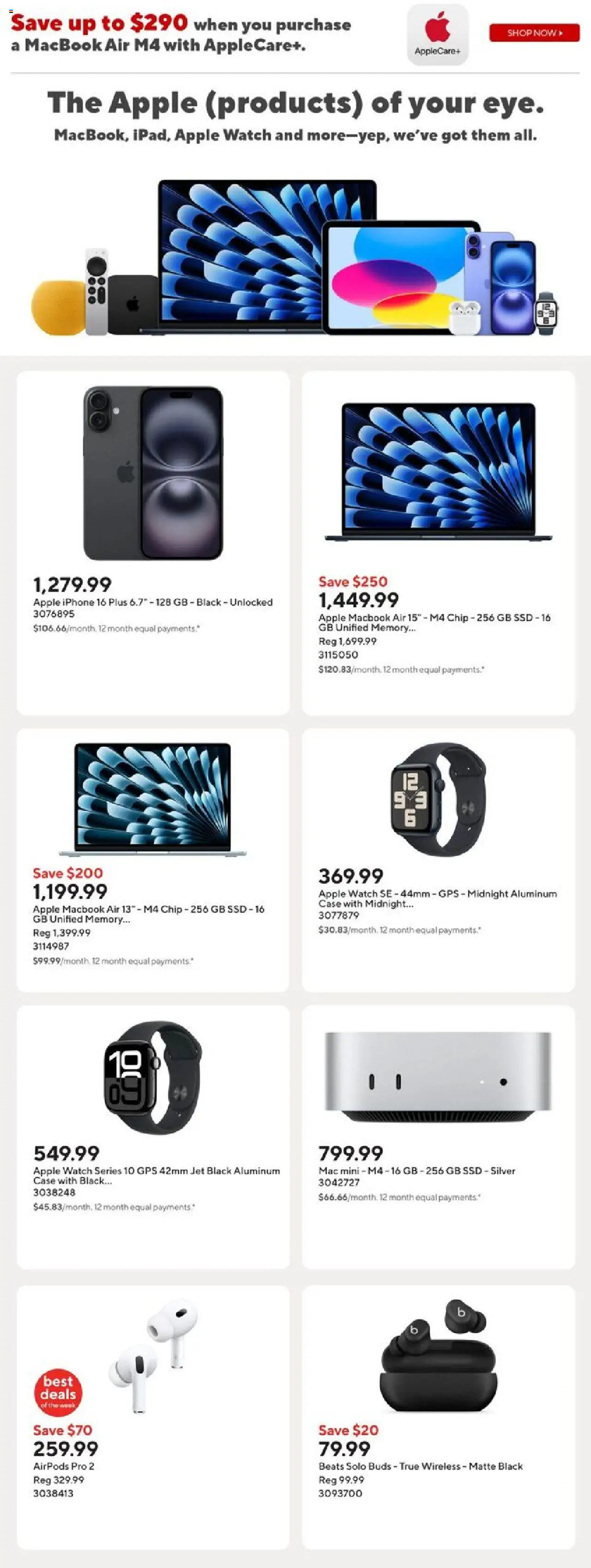 Staples flyer valid from 08.08.2025 | Page: 9 | Products: Watch, Case