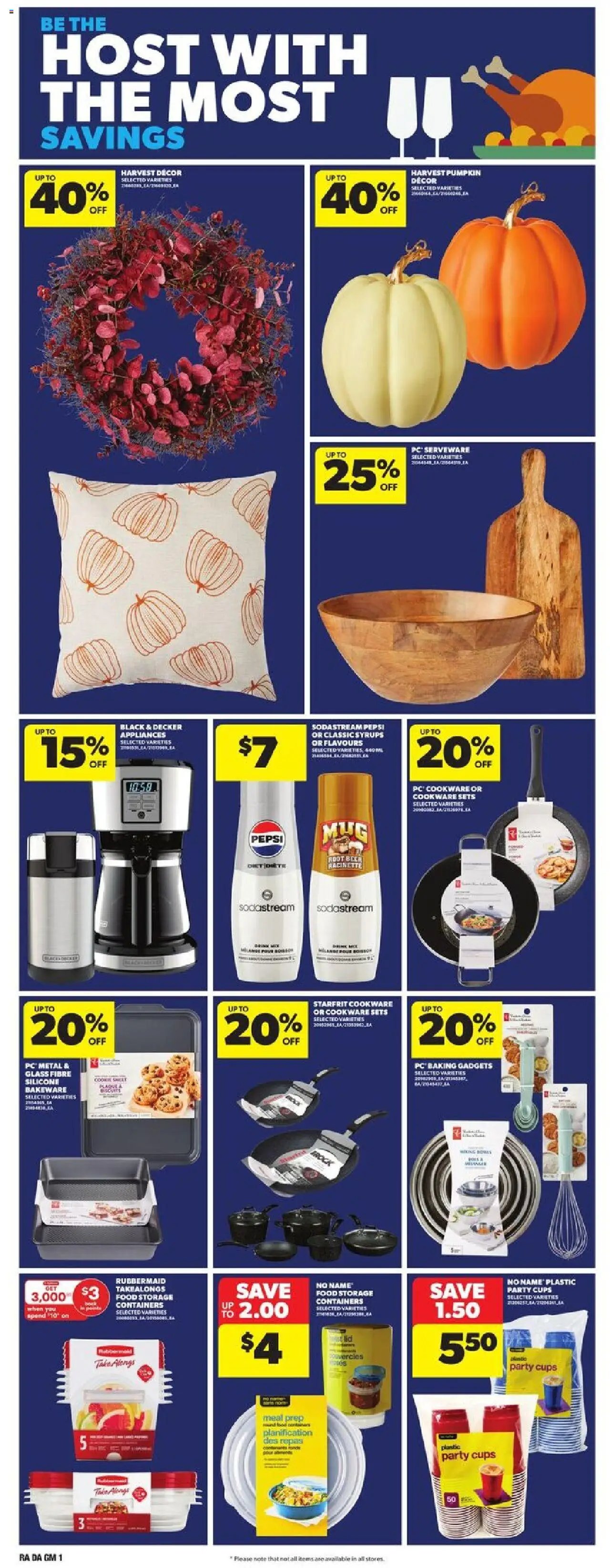 Atlantic Superstore flyer valid from 02.10.2025 | Page: 13 | Products: PC, Pumpkin, Beer