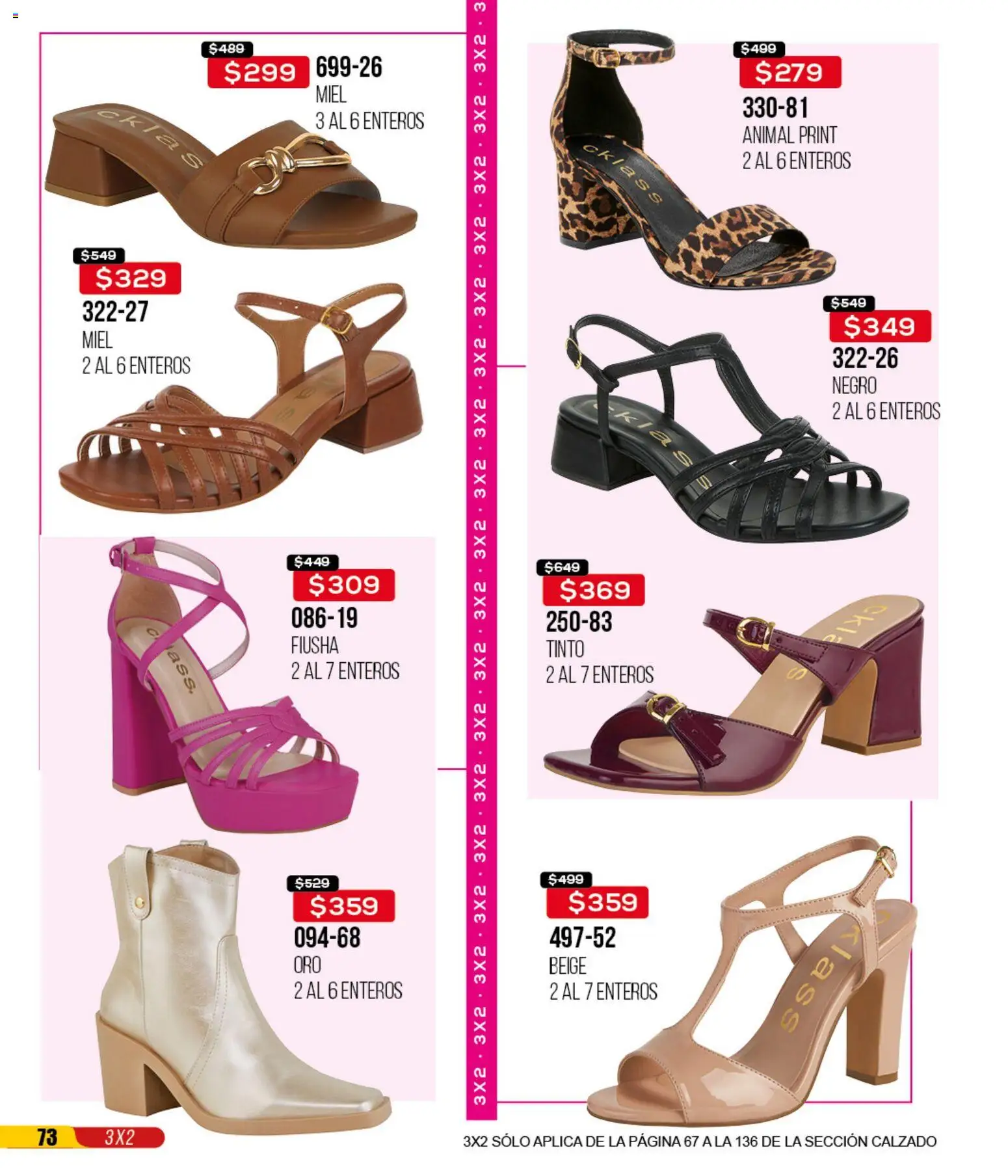 Nuevas ofertas de Cklass válidas en toda la República Mexicana desde el 14.04.2026. ¡Encuentra las mejores ofertas en Cklass catálogo 3X2 Digital Ropa! | Página: 170