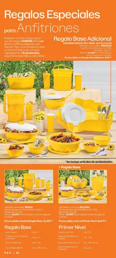 Vista previa de Tupperware catálogo, nuevo folleto de la tienda, válido en México a partir del 26.01.2026 | Página: 62 | Productos: Escurridor, Tupper, Cucharón, Vasos