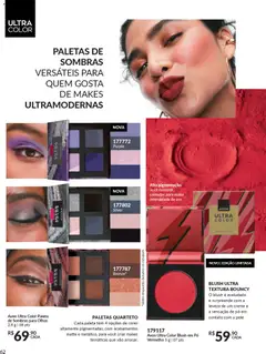 Avon - Campanha 19 - Pré-Visualização do folheto da loja Avon, válido de 21.11.2025 | Página: 62 | Produtos: Pó, Blush, Creme