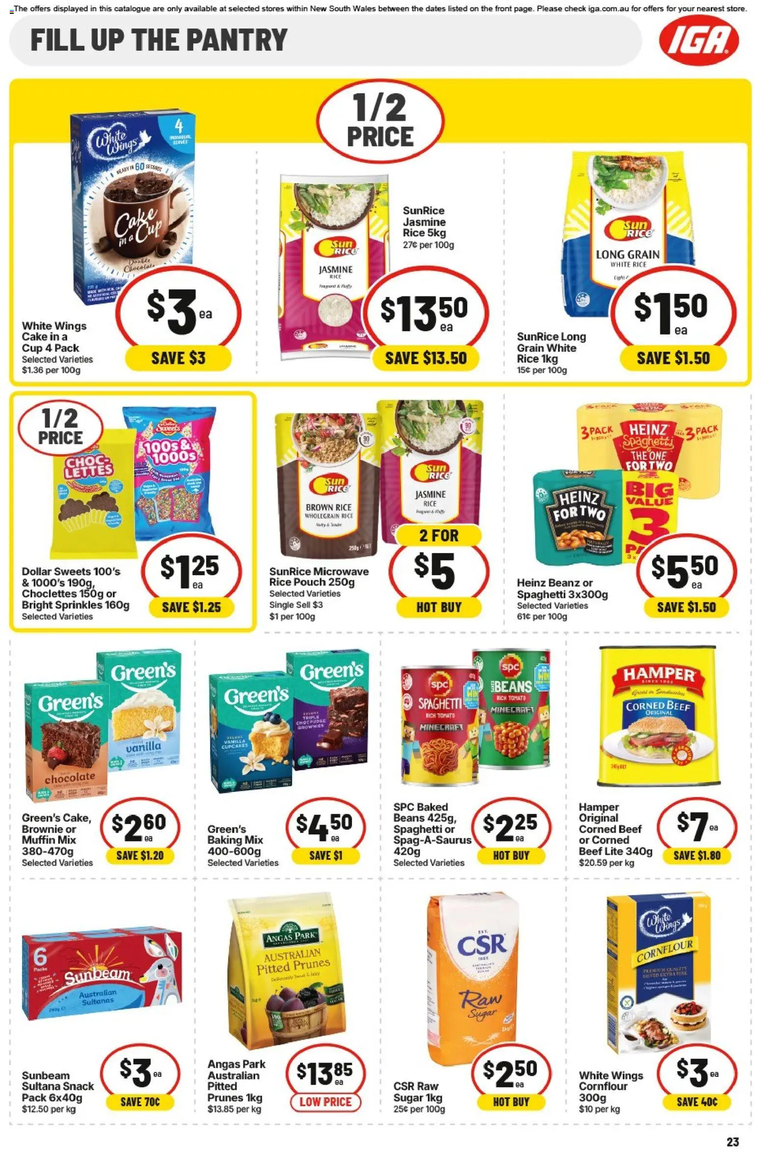IGA catalogue - valid from 22.04.2026 | Page: 22 | Products: Steak, Pepper, Lemon, Tortillas