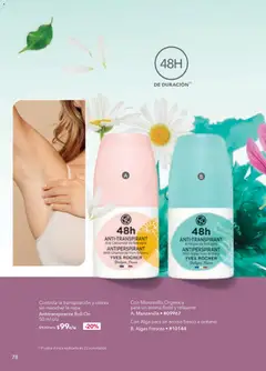 Vista previa de Yves Rocher campaña 5 2026, nuevo folleto de la tienda, válido en México a partir del 24.03.2026 | Página: 80 | Productos: Antitranspirante, Ropa