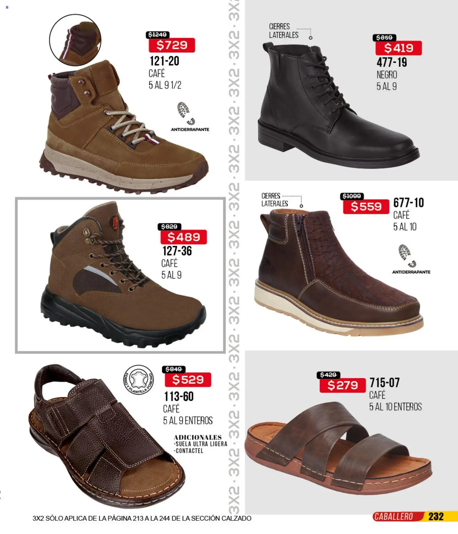 Nuevas ofertas de Cklass válidas en toda la República Mexicana desde el 18.03.2026. ¡Encuentra las mejores ofertas en Cklass catálogo Liquidación total calzado! | Página: 233 | Productos: Café