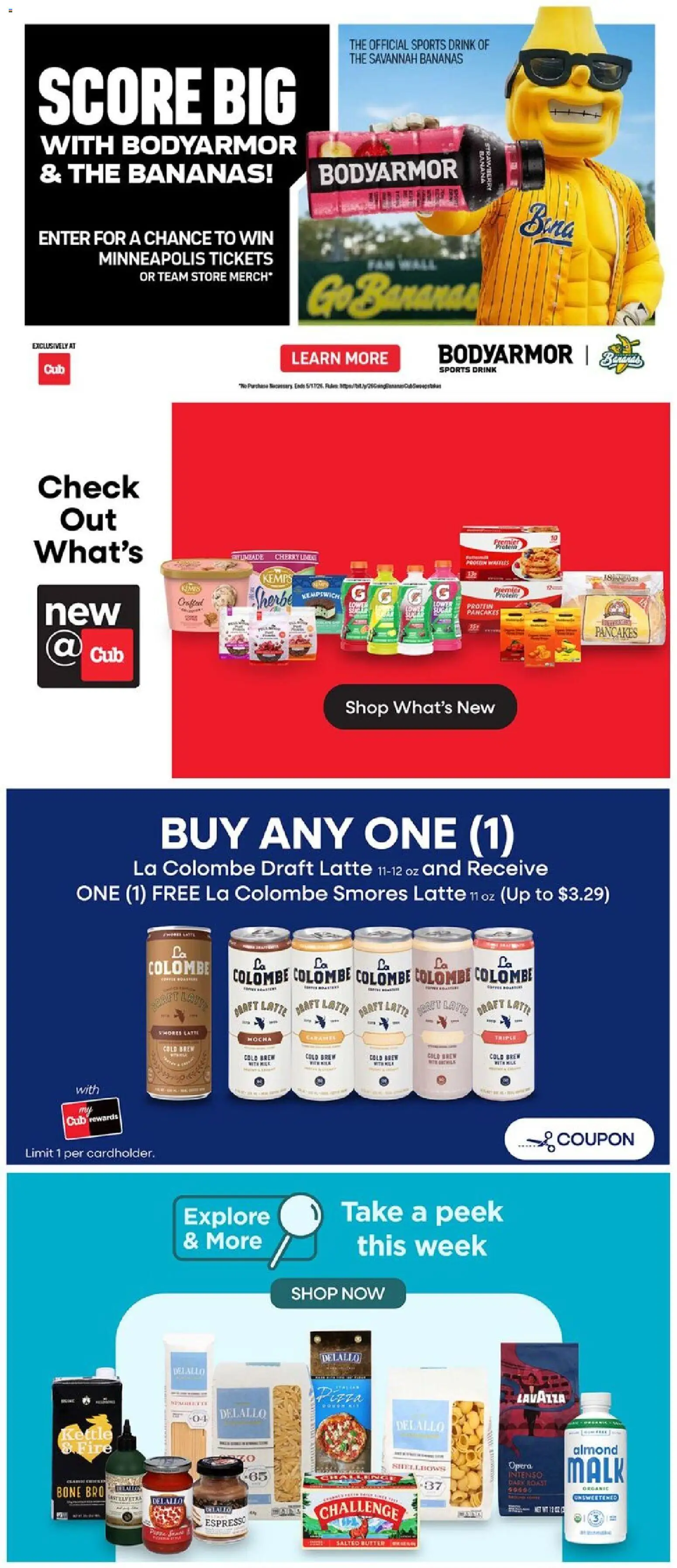 Cub Foods Weekly Ad - valid from 26.04.2026 | Page: 11 | Products: Lathe, Butter, Pizza, Fan