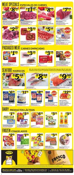 Preview of Fresco y Más weekly ads valid from 22.10.2025 | Page: 2