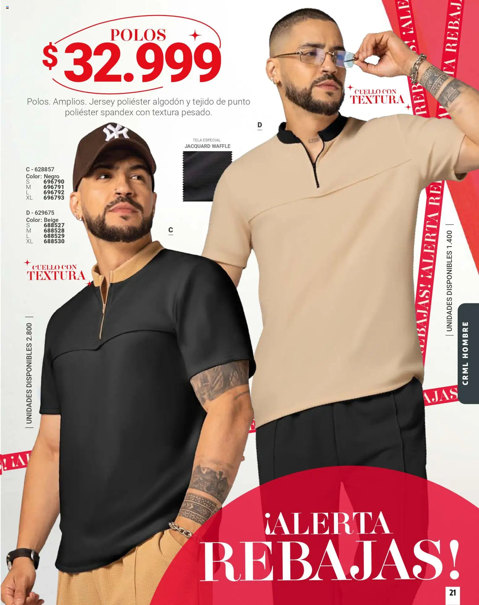 Carmel revista - valida desde el 01.02.2026 | Página: 21 | Productos: Algodón, Cuello
