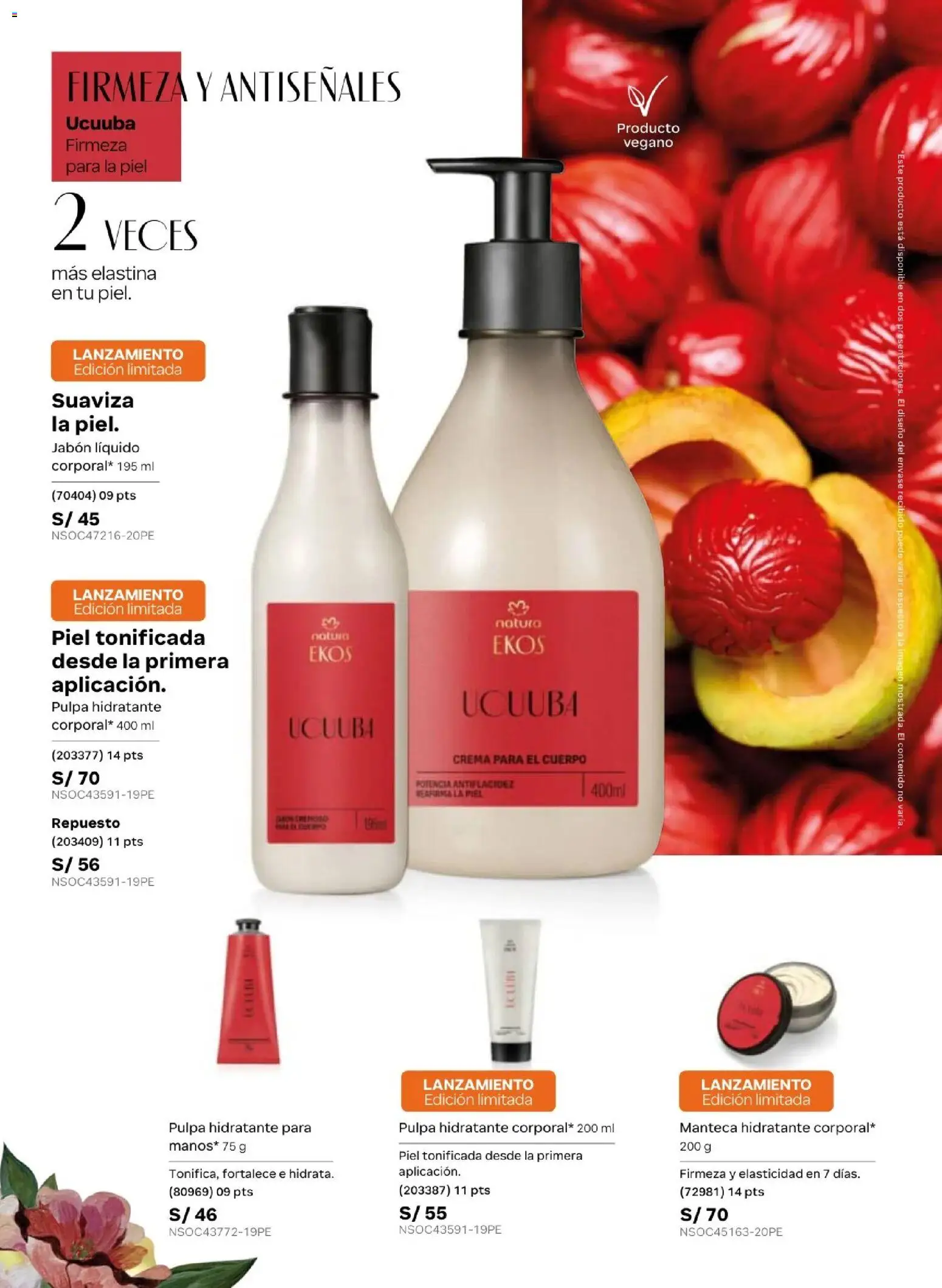 Catálogo Natura válido desde 10.03.2026 | Página: 122 | Productos: Crema para el cuerpo, Jabón, Crema