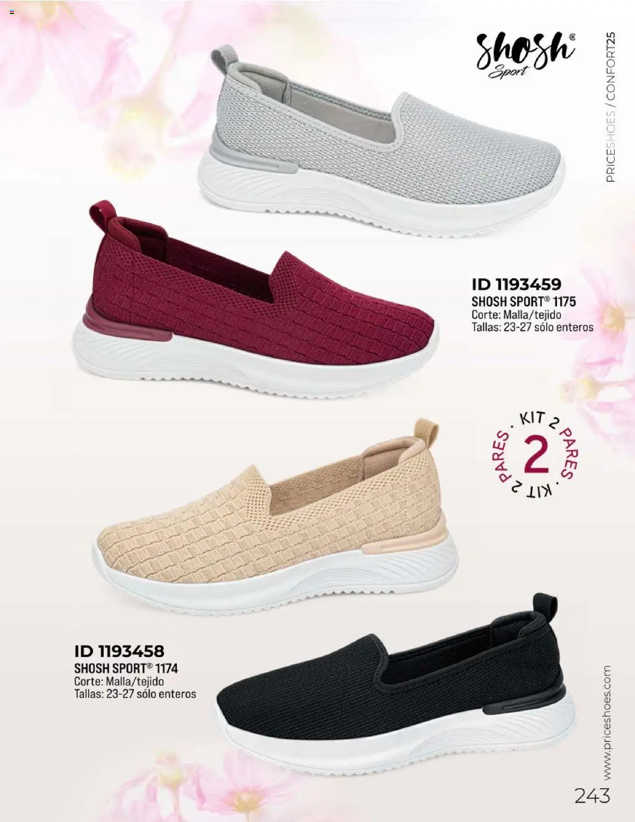 Nuevas ofertas de Price Shoes válidas en toda la República Mexicana desde el 10.02.2025. ¡Encuentra las mejores ofertas en Price Shoes catálogo Confort! | Página: 243