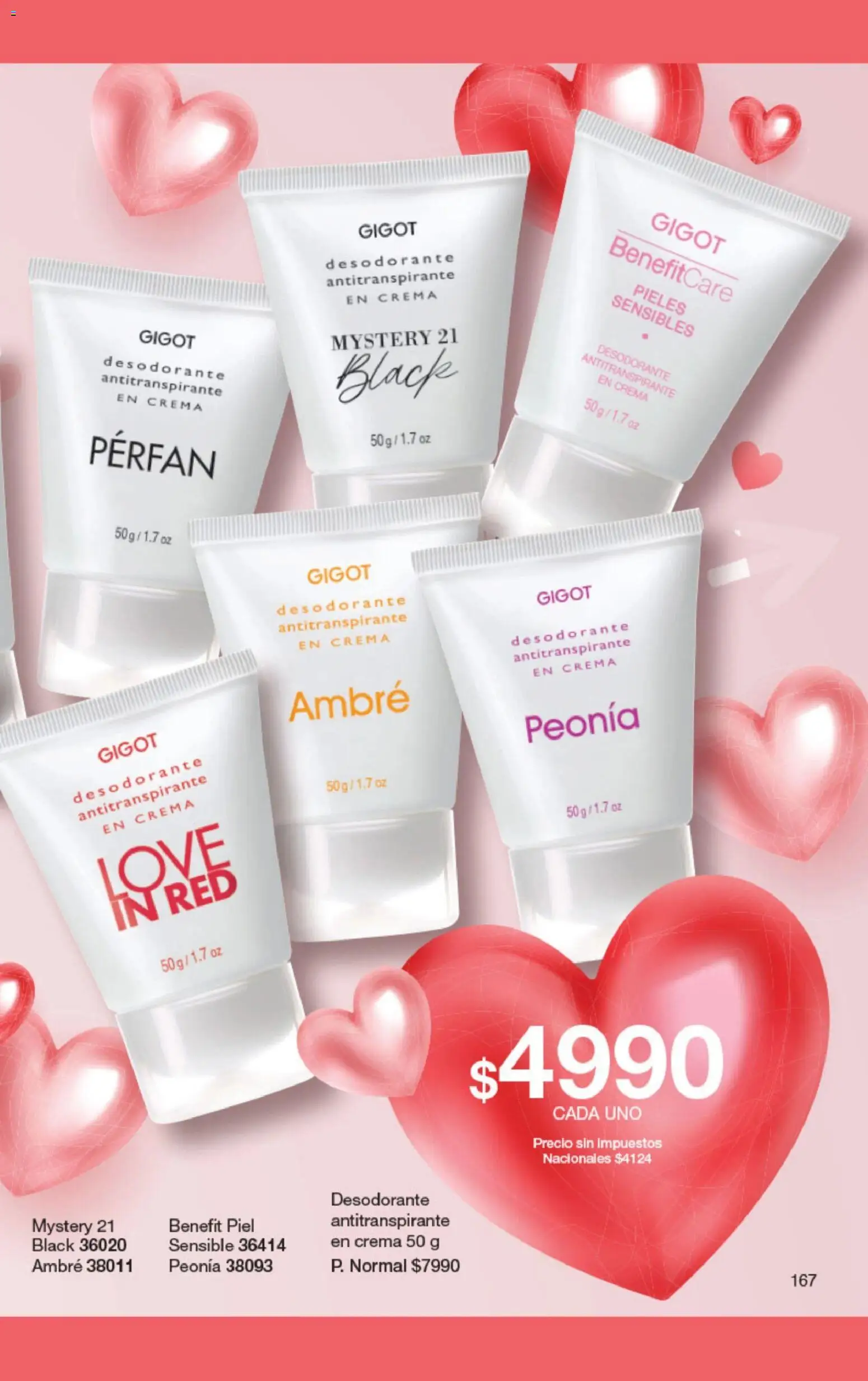 Gigot catálogo 02 │ válido desde el 01.02.2026 | Página: 173 | Productos: Desodorante, Antitranspirante, Crema