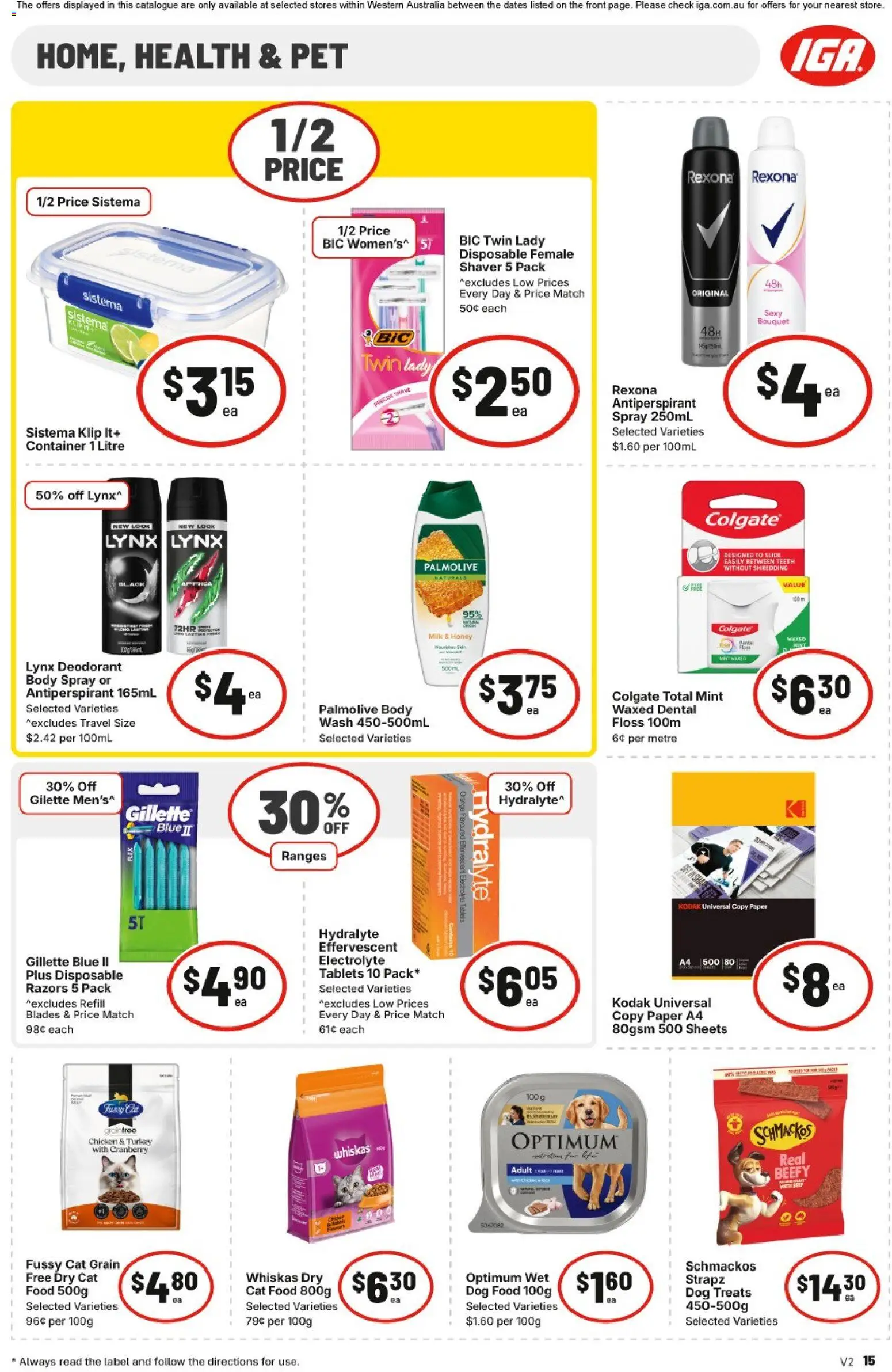 IGA catalogue - valid from 07.01.2026 | Page: 15 | Products: Box, Chocolate, Pizza, Fruits