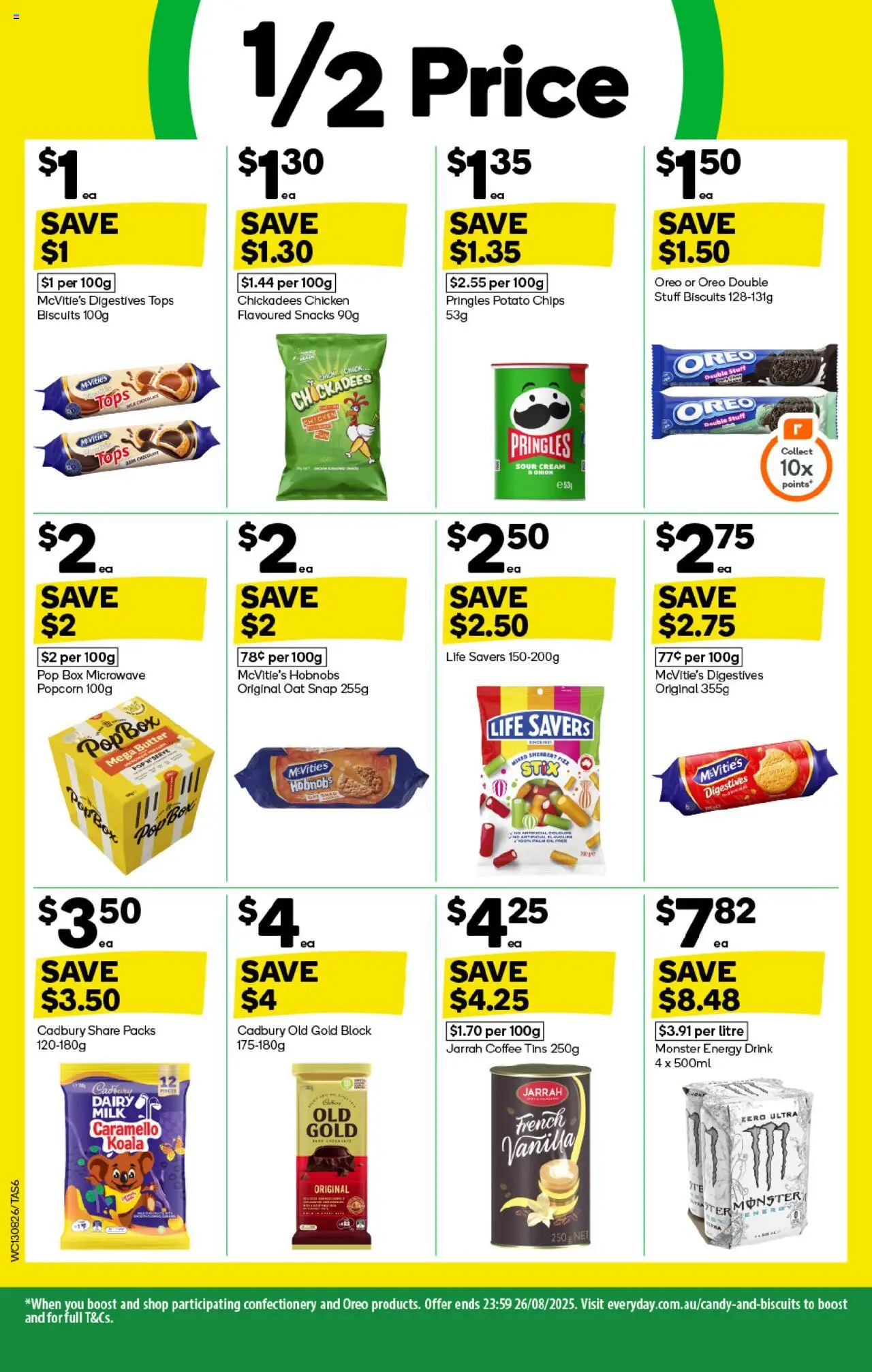 Woolworths catalogue - valid from 13.08.2025 | Page: 6 | Products: Box, Energy drink, Coffee, Microwave