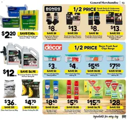 Preview of Drakes Catalogue  - valid from 18.02.2026 | Page: 13 | Products: Bikini, Sponge, Briefs, Clips