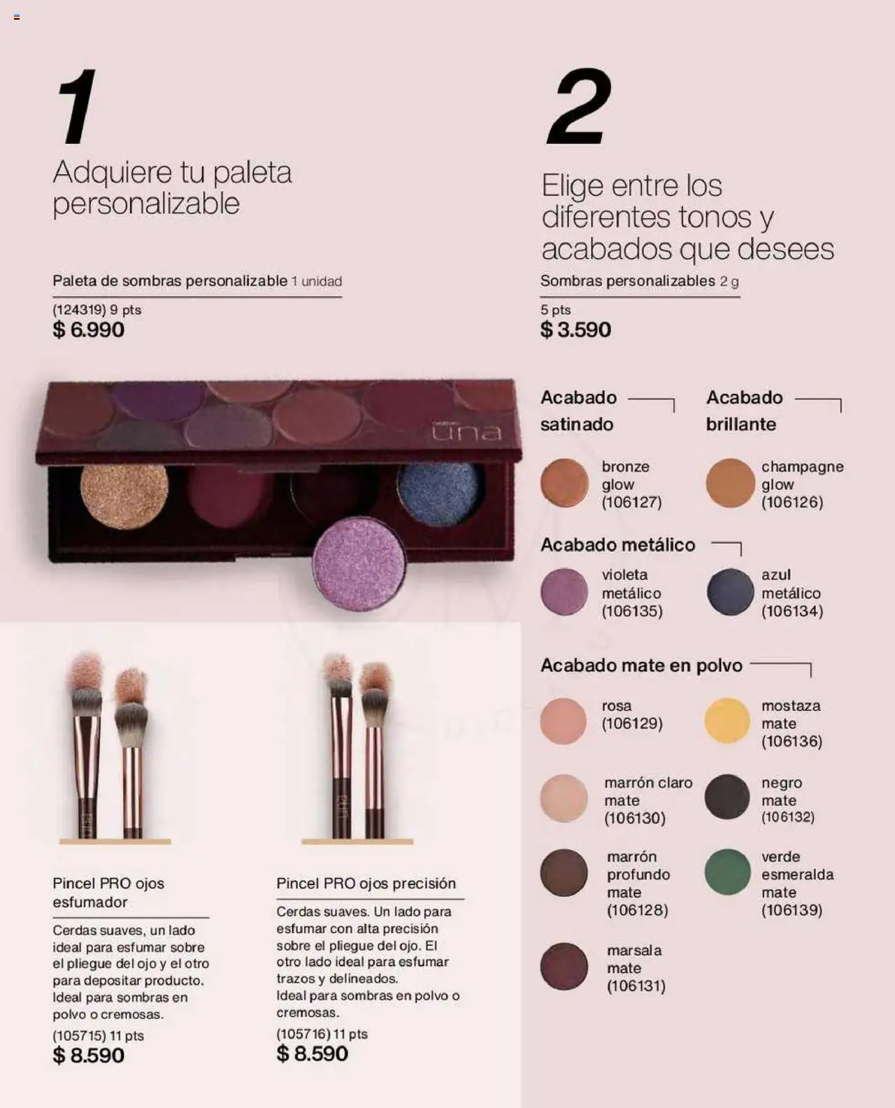 Natura catálogo │ válido desde el 22.07.2025 | Página: 57 | Productos: Polvo, Sobre, Pincel, Mostaza
