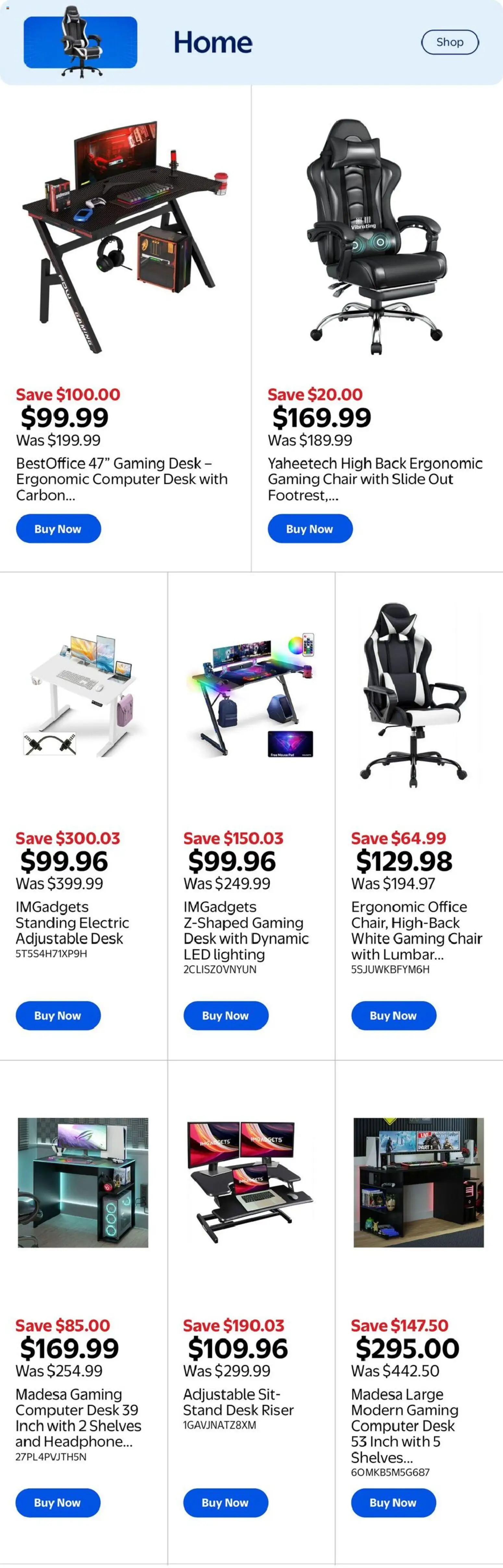 Walmart flyer valid from 18.12.2025 | Page: 7 | Products: Computer, Chair