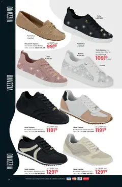 Quatro Estações - Catálogo 03-04-05 - Pré-Visualização do folheto da loja Quatro Estações, válido de 03.03.2026 | Página: 20 | Produtos: Tênis, Palmilha