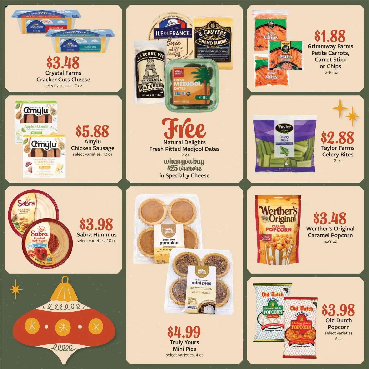 Fareway Weekly Ad - valid from 22.12.2025 | Page: 14 | Products: Cheese, Pepper, Pumpkin, Onion