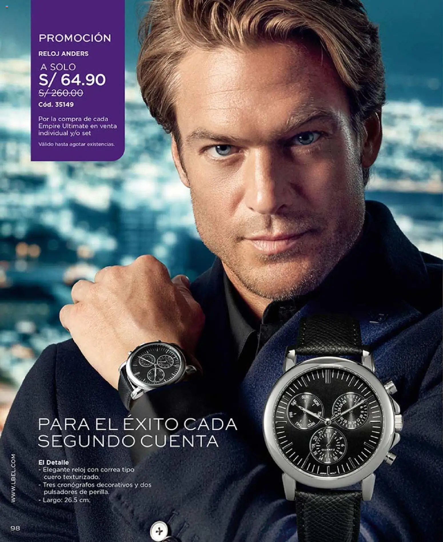 Catálogo L'Bel válido desde 21.02.2026 | Página: 98 | Productos: Reloj