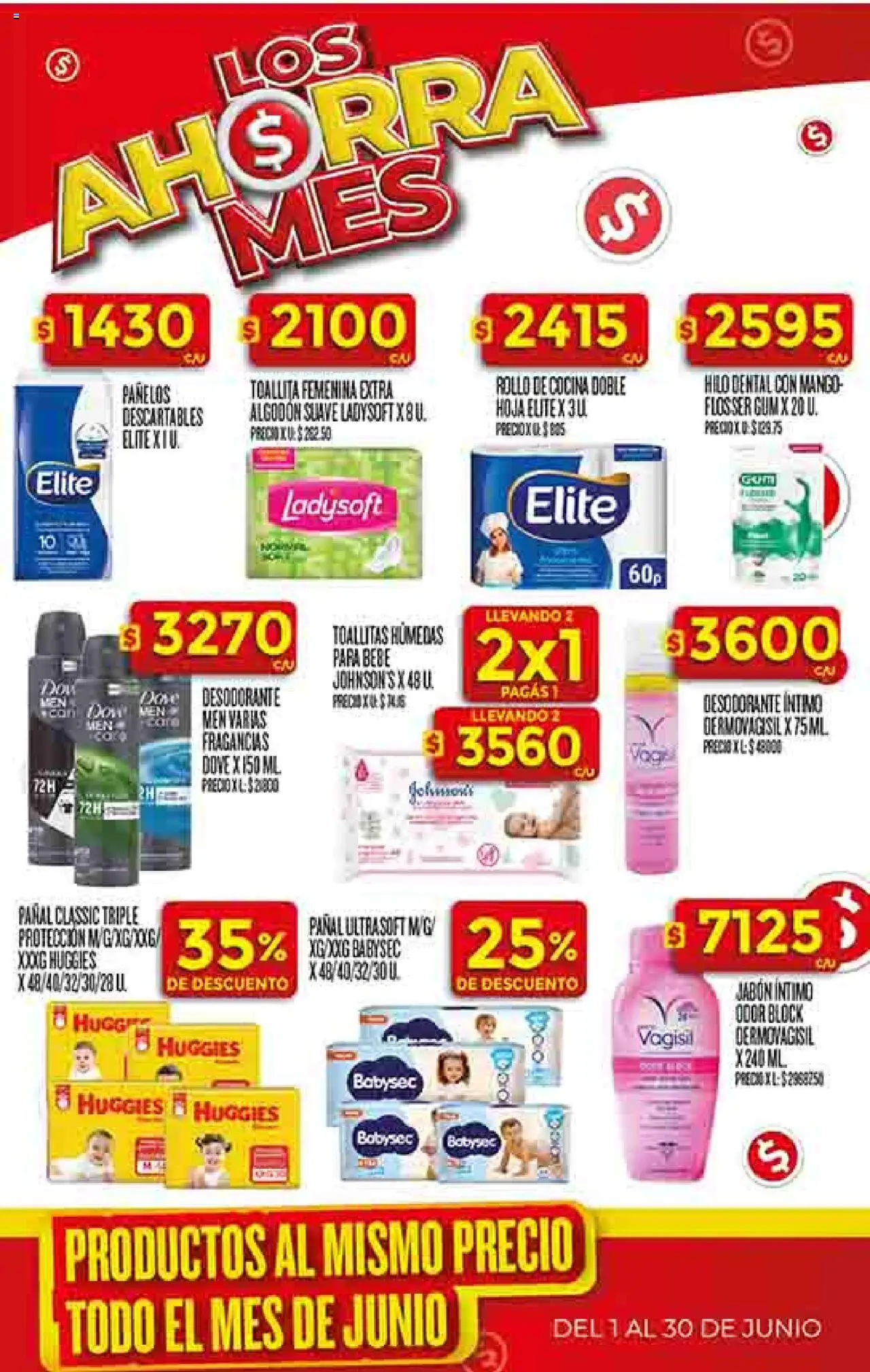 Supermercado DIA Ofertas │ válido desde el 18.06.2025 | Página: 31 | Productos: Toallitas húmedas, Jabón, Desodorante, Mango
