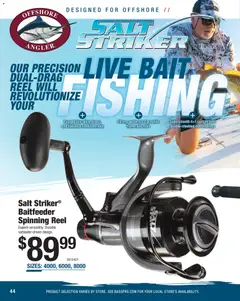 Preview of Cabela's weekly ads valid from 15.12.2025 | Page: 44 | Products: Zinc, Salt, Bearings, Bait