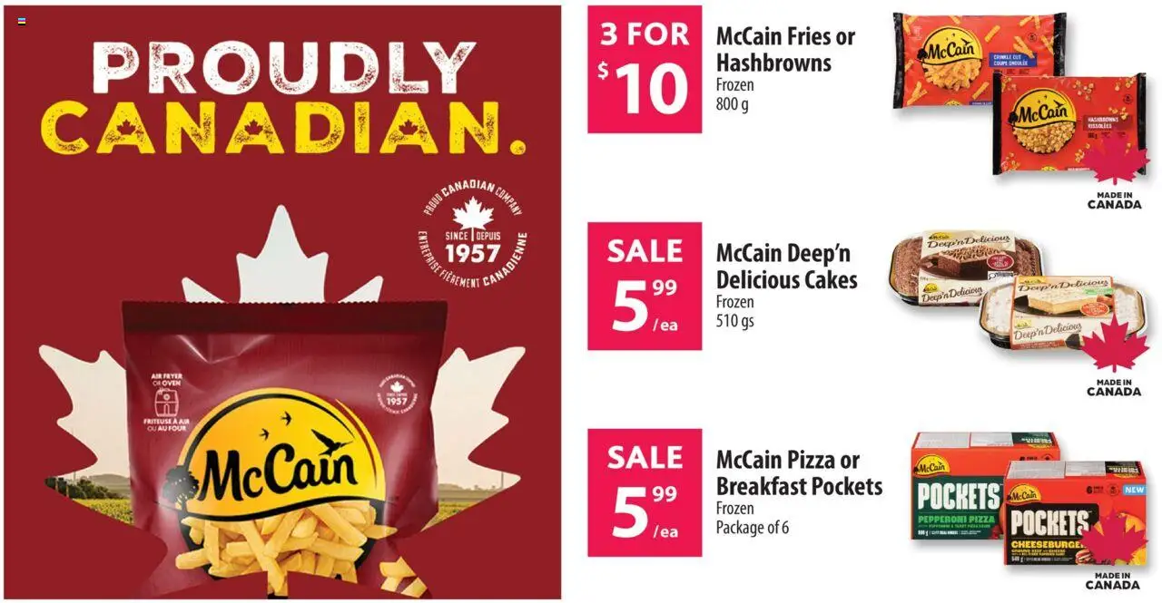 Co-op Food flyer valid from 11.09.2025 | Page: 11 | Products: Fryer, Pizza
