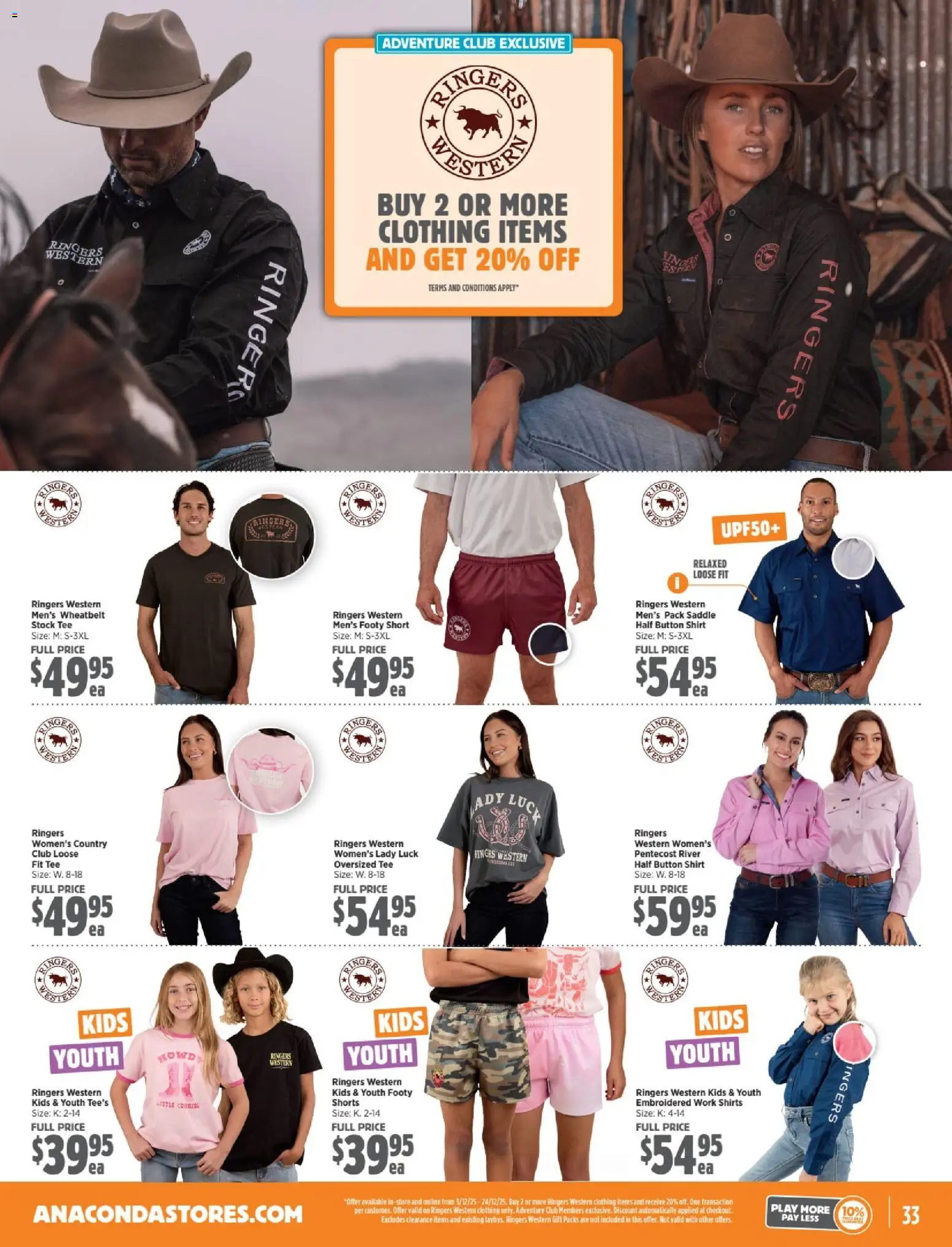 Anaconda catalogue - valid from 03.12.2025 | Page: 33 | Products: Ginger, Shirt, Shorts