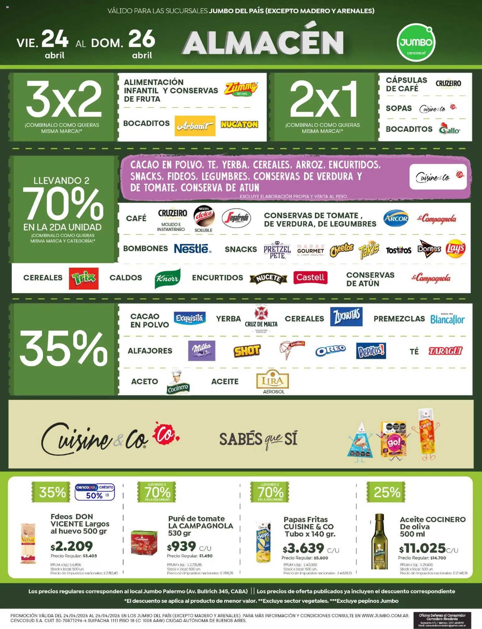 Jumbo ofertas │ válido desde el 24.04.2026 | Página: 2 | Productos: Teléfono, Polvo, Café, Cacao