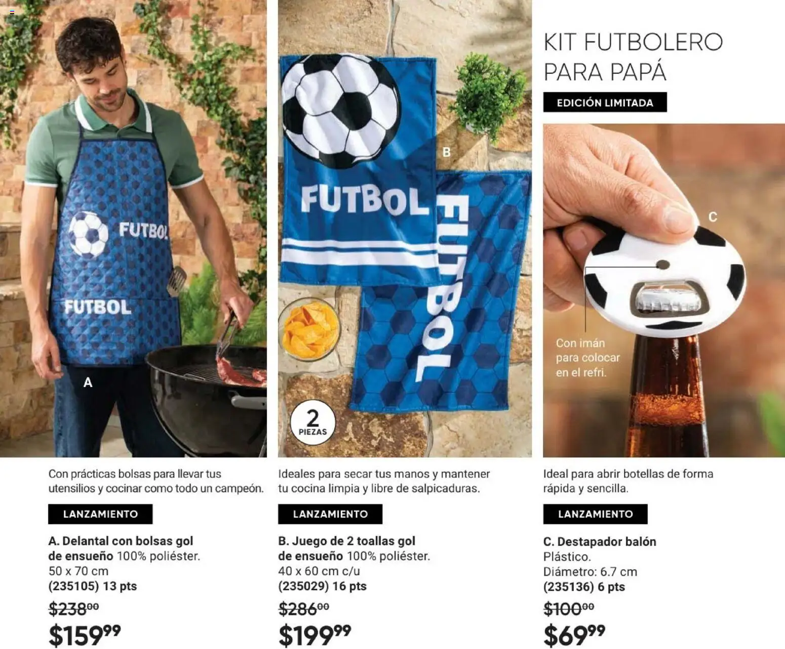 Nuevas ofertas de AVON válidas en toda la República Mexicana desde el 08.05.2026. ¡Encuentra las mejores ofertas en AVON Casa & Estilo 8 2026! | Página: 17 | Productos: Imán, Destapador, Juego, Cocina