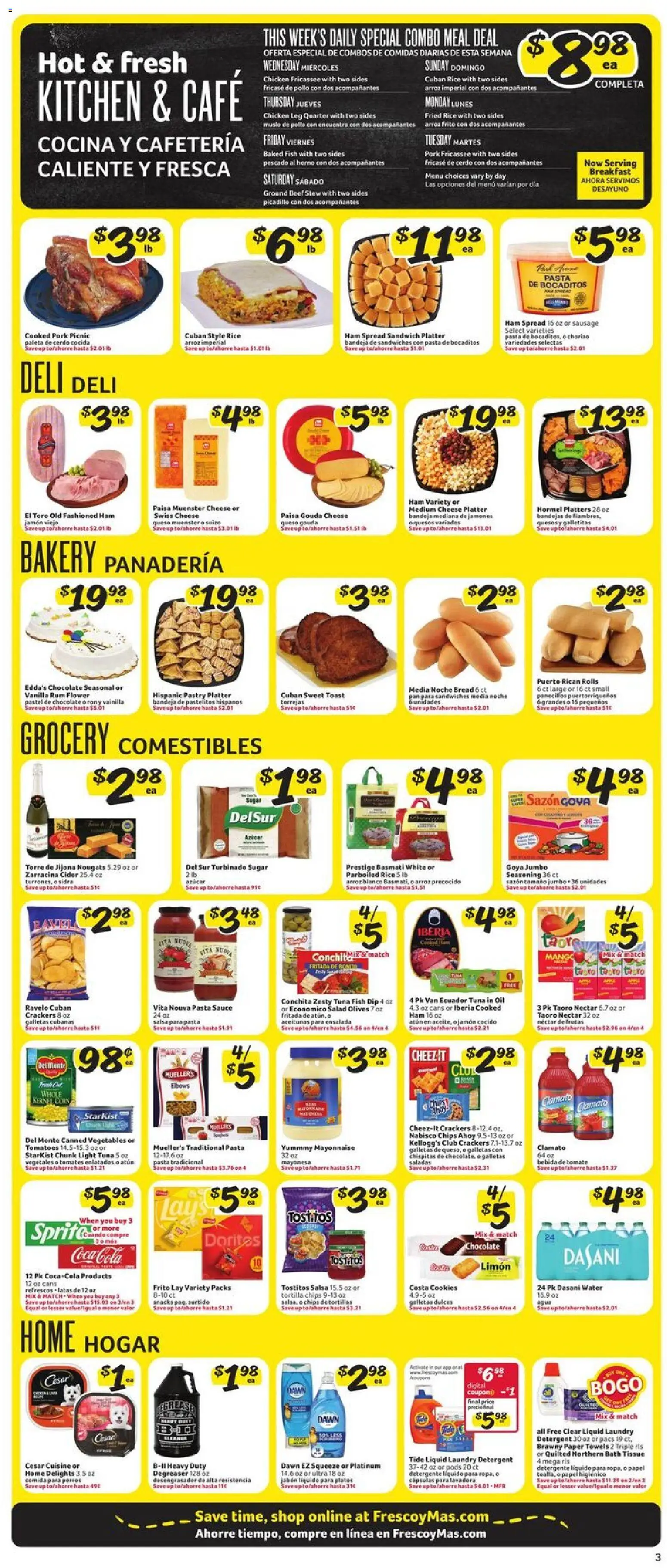 Fresco y Más Weekly Ad - valid from 26.12.2025 | Page: 4 | Products: Chocolate, Salad, Mayonnaise, Sauce