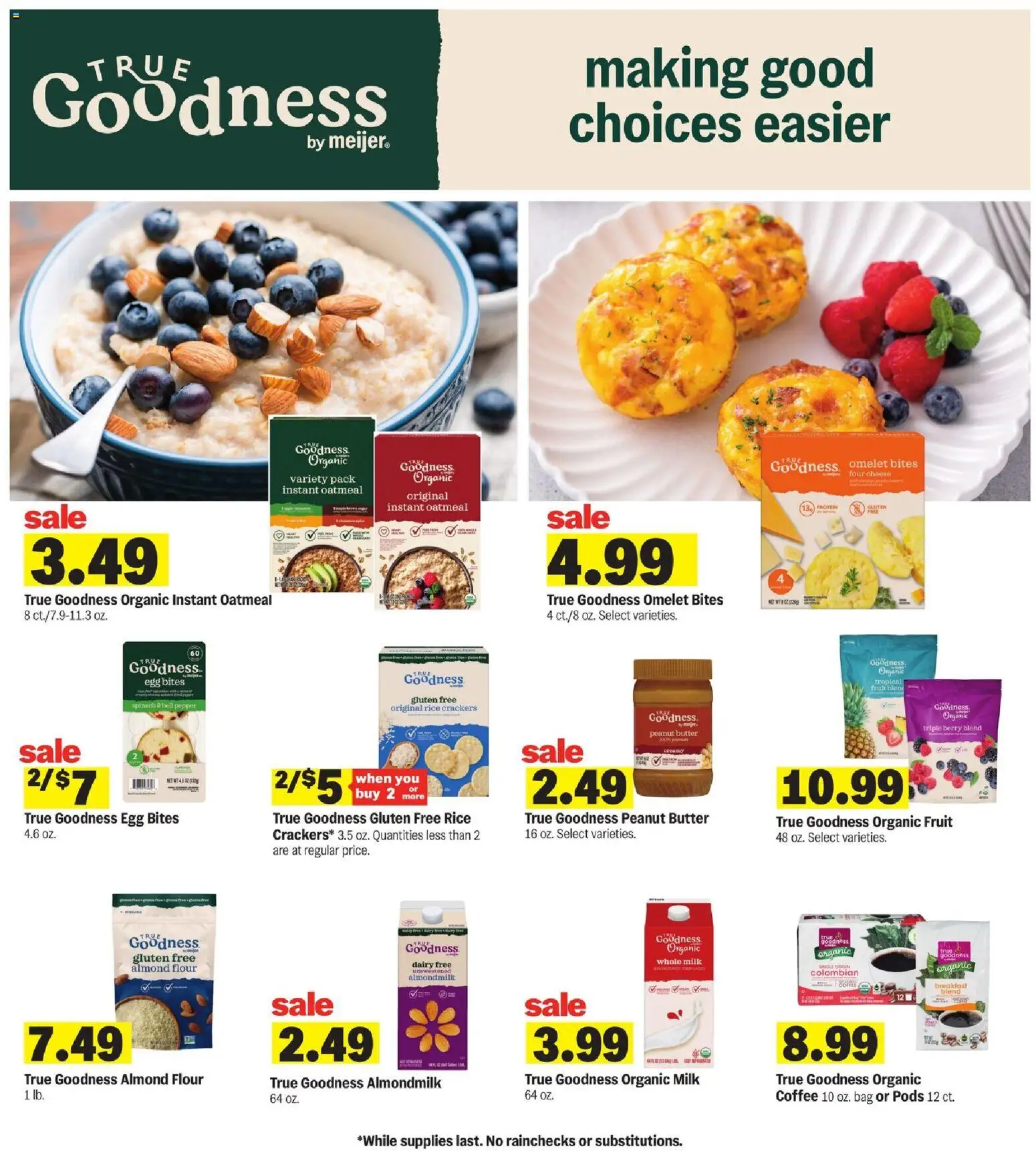 Meijer Weekly Ad - valid from 25.02.2026 | Page: 20 | Products: Milk, Cheese, Coffee, Pepper