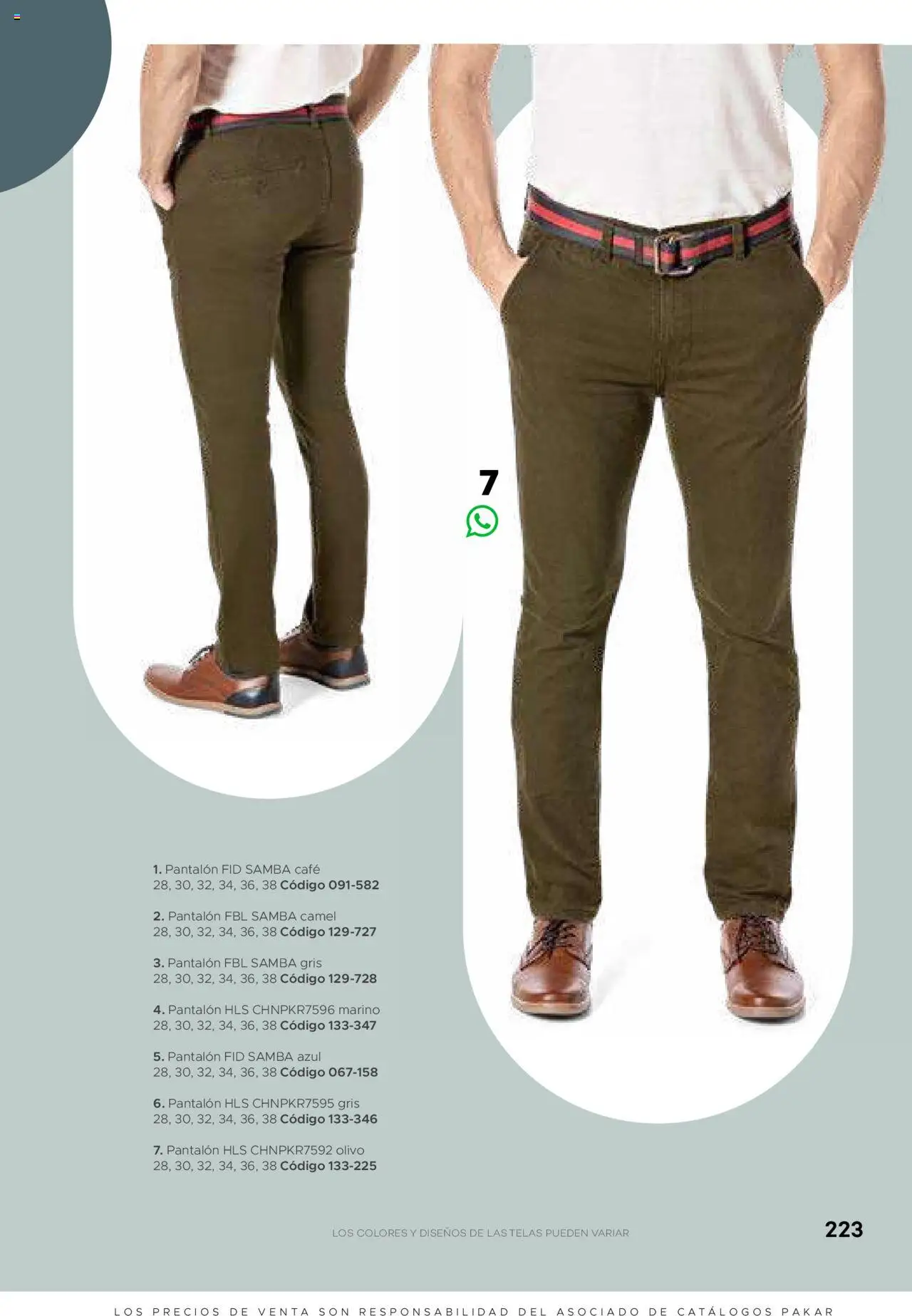 Nuevas ofertas de SC Pakar válidas en toda la República Mexicana desde el 31.01.2025. ¡Encuentra las mejores ofertas en SC Pakar catálogo Ropa! | Página: 223 | Productos: Café