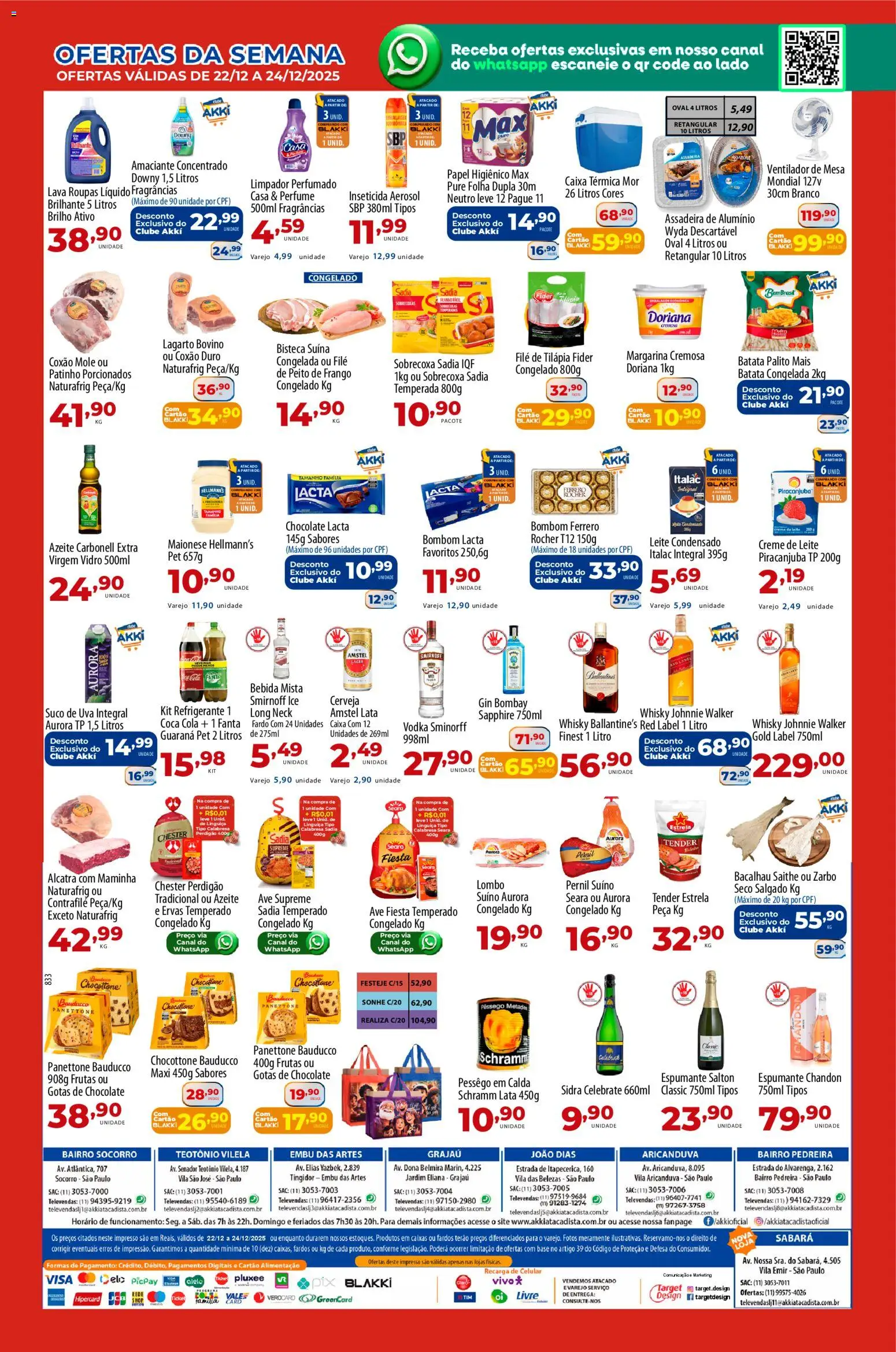 Akki Atacadista Folheto - válido de 19.12.2025 | Página: 2 | Produtos: Perfume, Suco, Bebida, Chester perdigão