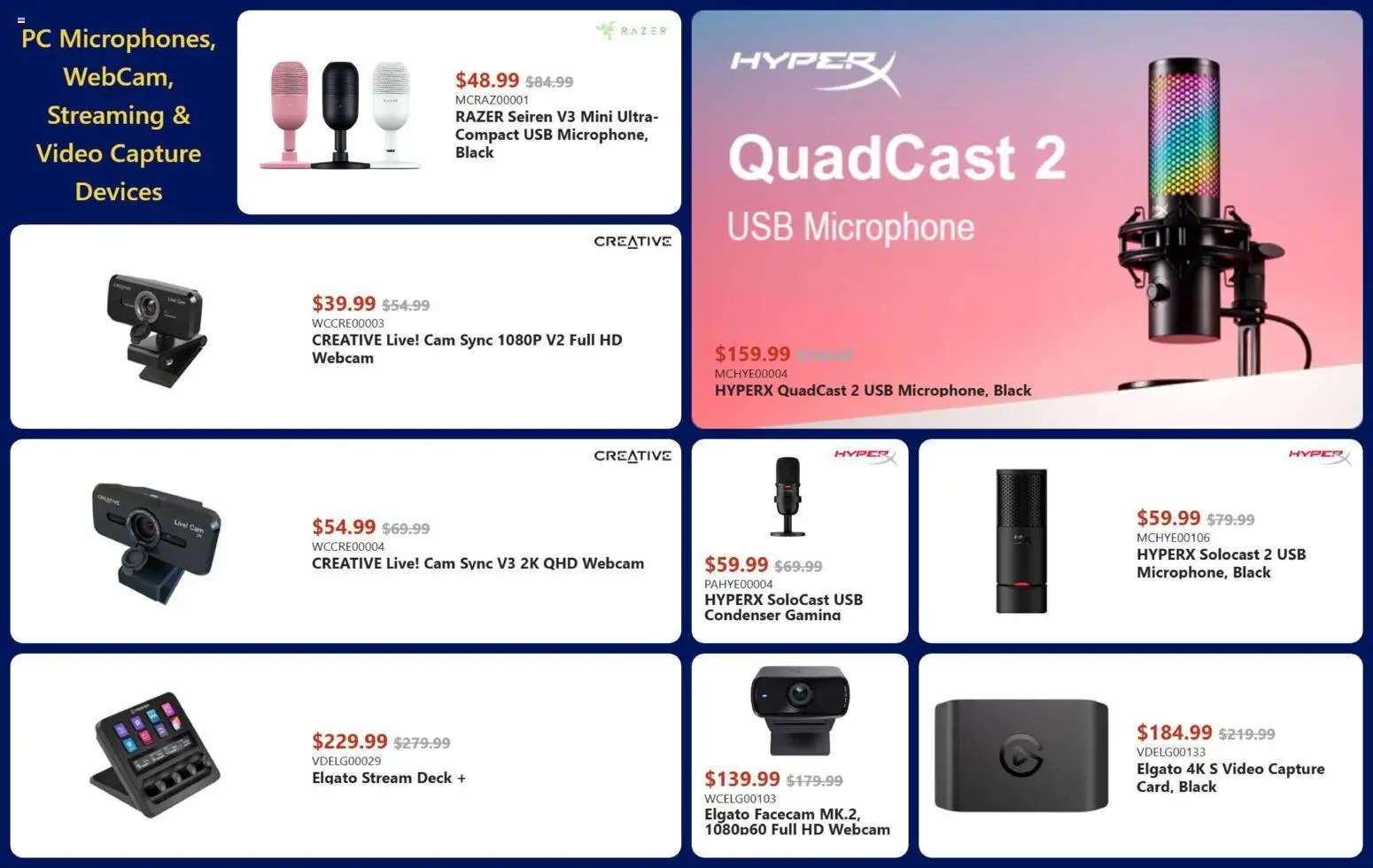 Canada Computers flyer valid from 26.12.2025 | Page: 29 | Products: PC, Video, Microphone