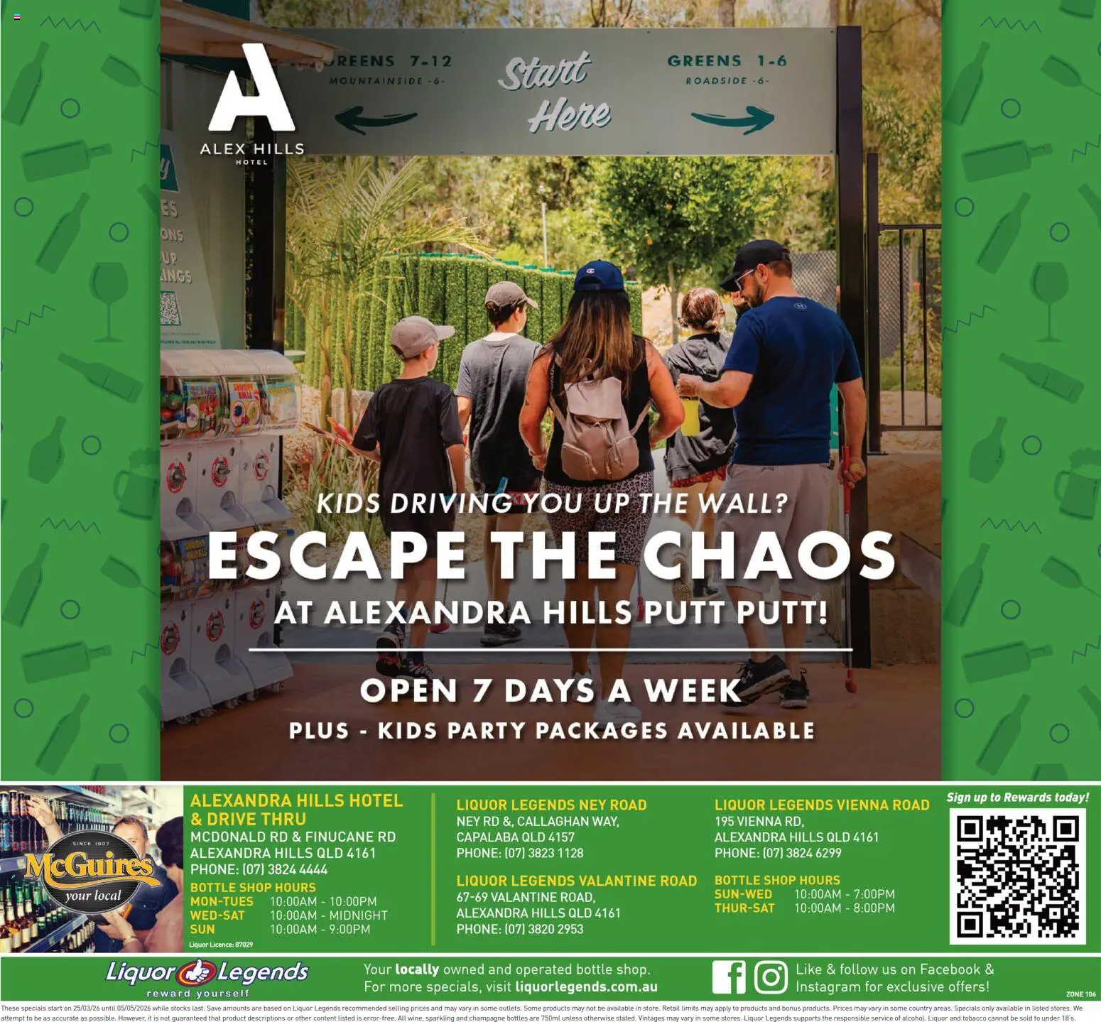 Liquor Legends catalogue - valid from 25.03.2026 | Page: 8 | Products: Greens, Phone