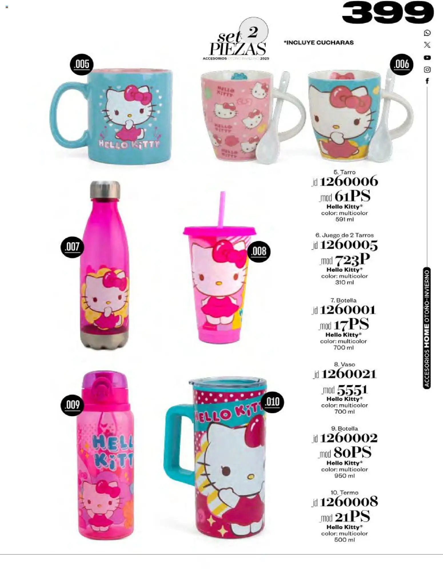 Nuevas ofertas de Price Shoes válidas en toda la República Mexicana desde el 03.11.2025. ¡Encuentra las mejores ofertas en Price Shoes catálogo Accesorios! | Página: 399 | Productos: Juego, Botella, Termo