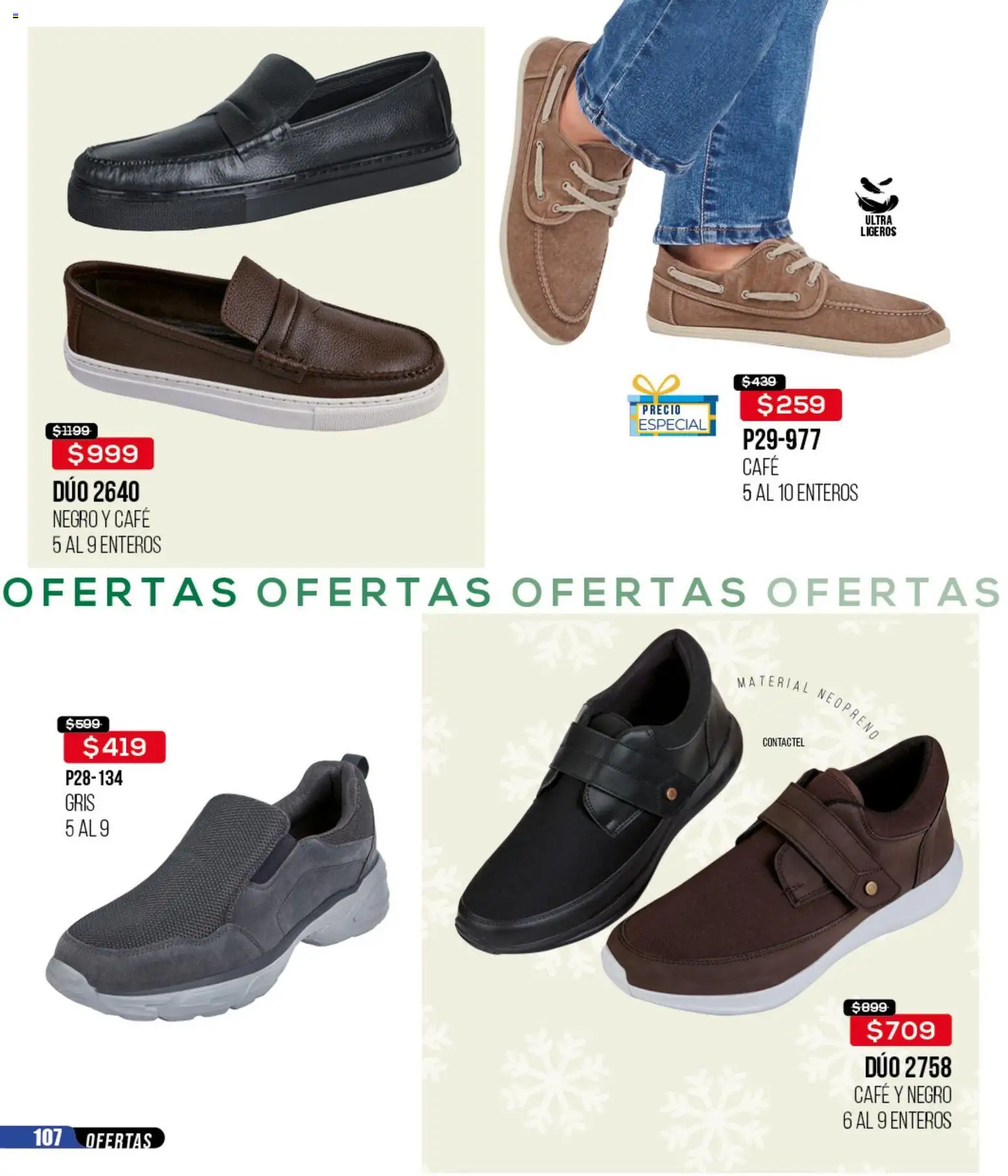 Nuevas ofertas de Cklass válidas en toda la República Mexicana desde el 12.01.2026. ¡Encuentra las mejores ofertas en Cklass catálogo Mega Ofertas Calzado! | Página: 108 | Productos: Café