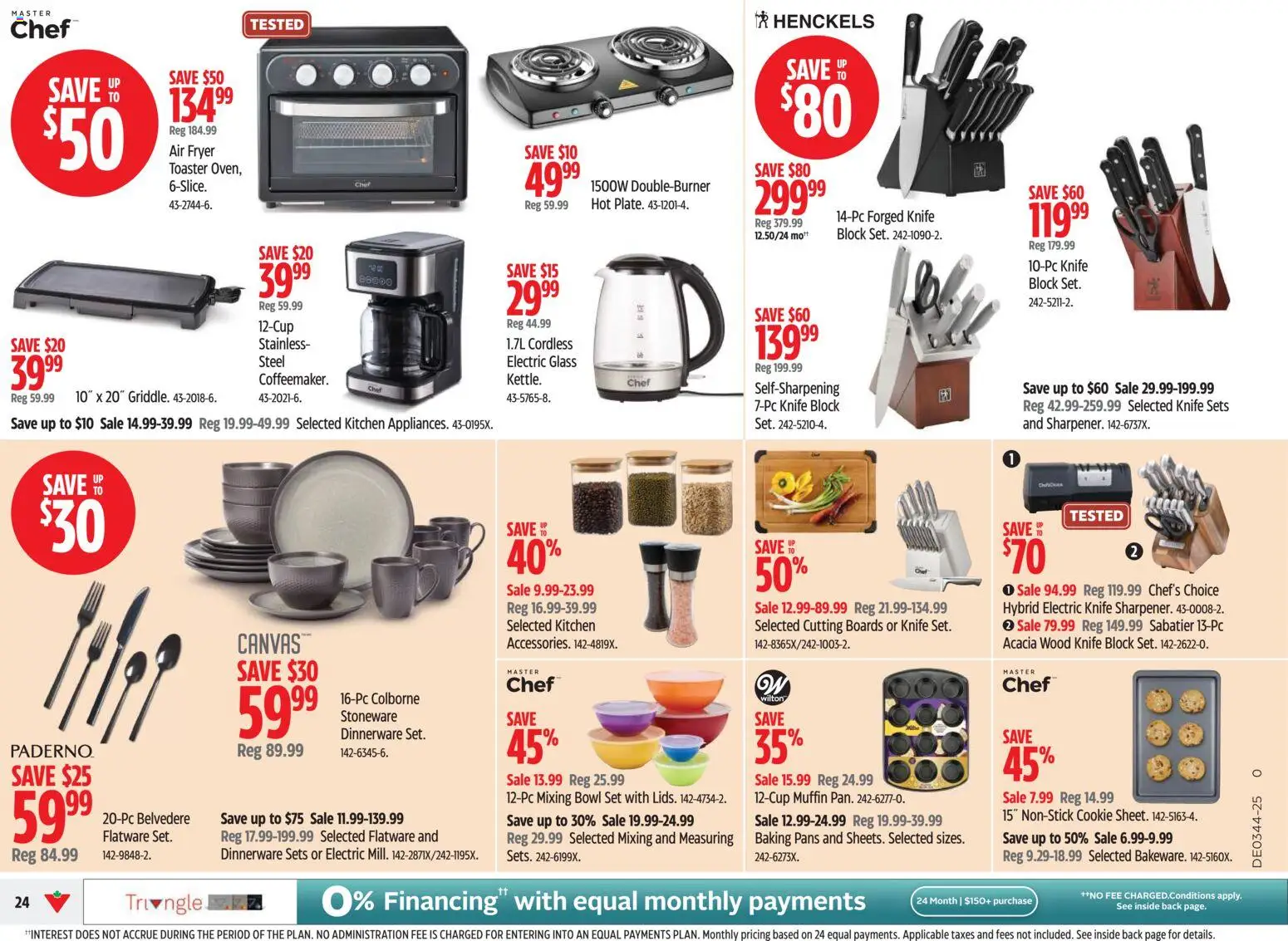 Canadian Tire flyer valid from 23.10.2025 | Page: 24 | Products: Toaster, Fryer