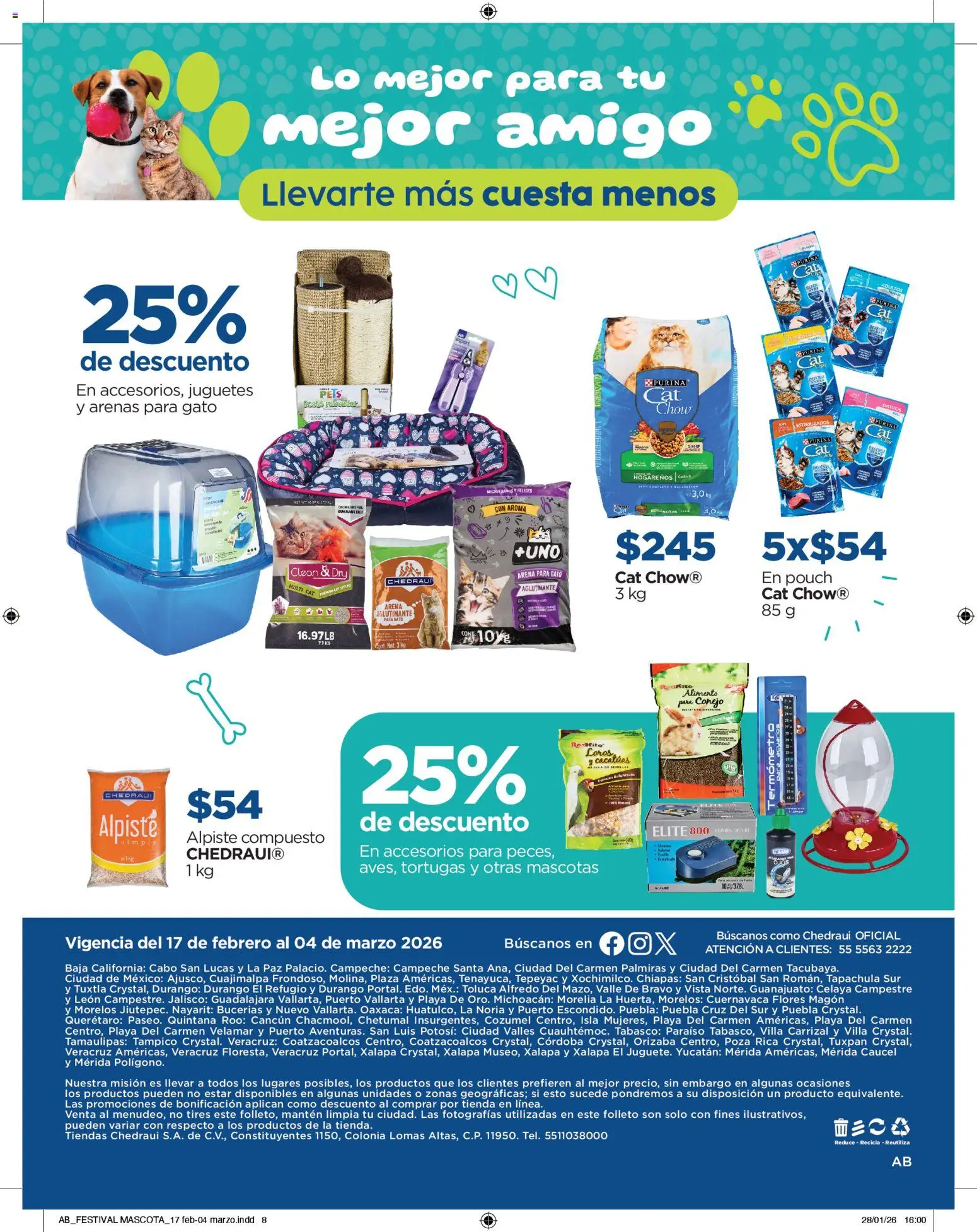 Nuevas ofertas de Chedraui válidas en toda la República Mexicana desde el 17.02.2026. ¡Encuentra las mejores ofertas en Chedraui folleto! | Página: 8 | Productos: Termómetro