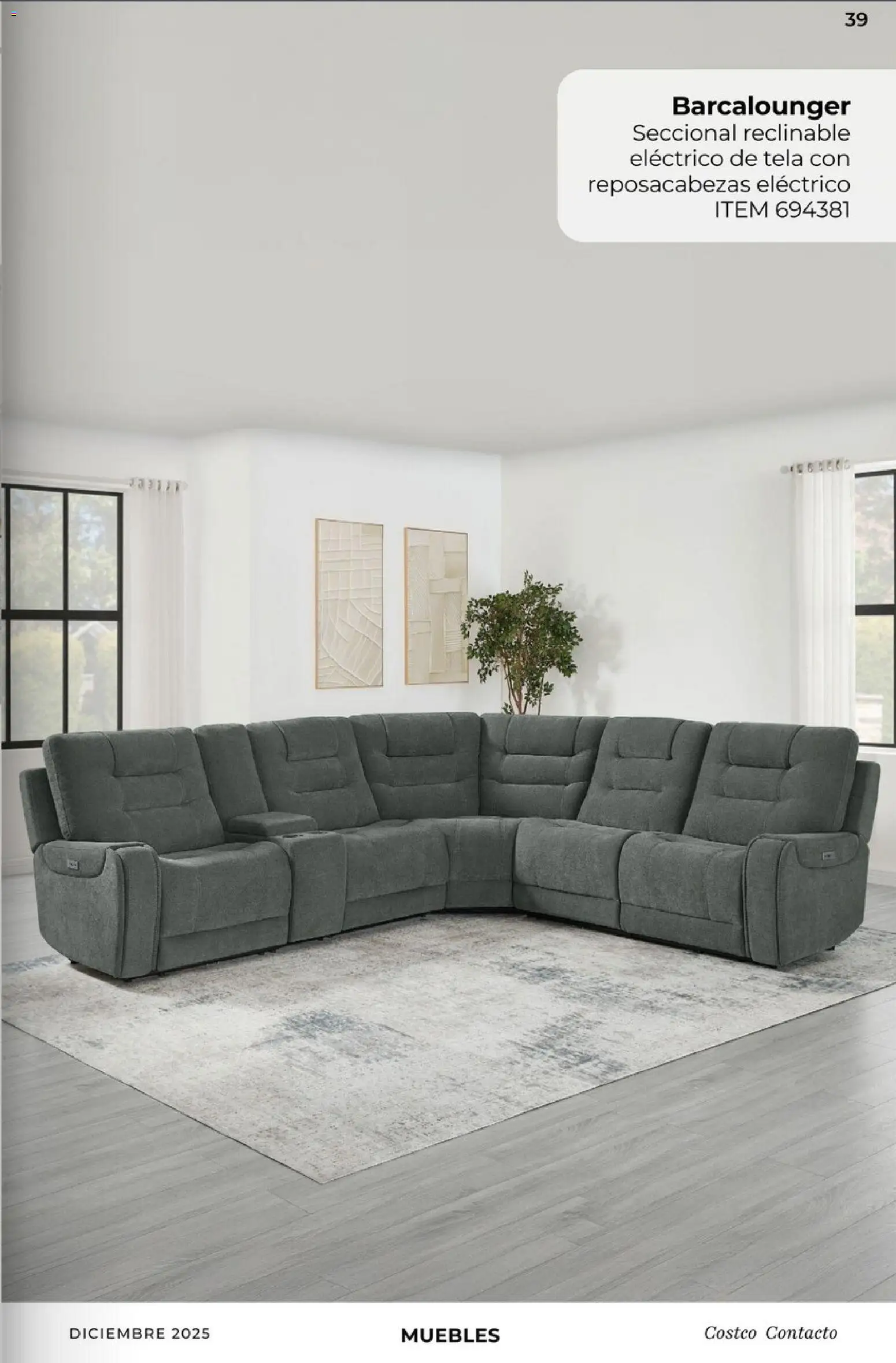 Nuevas ofertas de Costco válidas en toda la República Mexicana desde el 01.12.2025. ¡Encuentra las mejores ofertas en Costco Revista Diciembre! | Página: 39