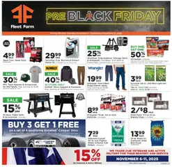 Preview of Mills Fleet Farm weekly ads valid from 06.11.2025