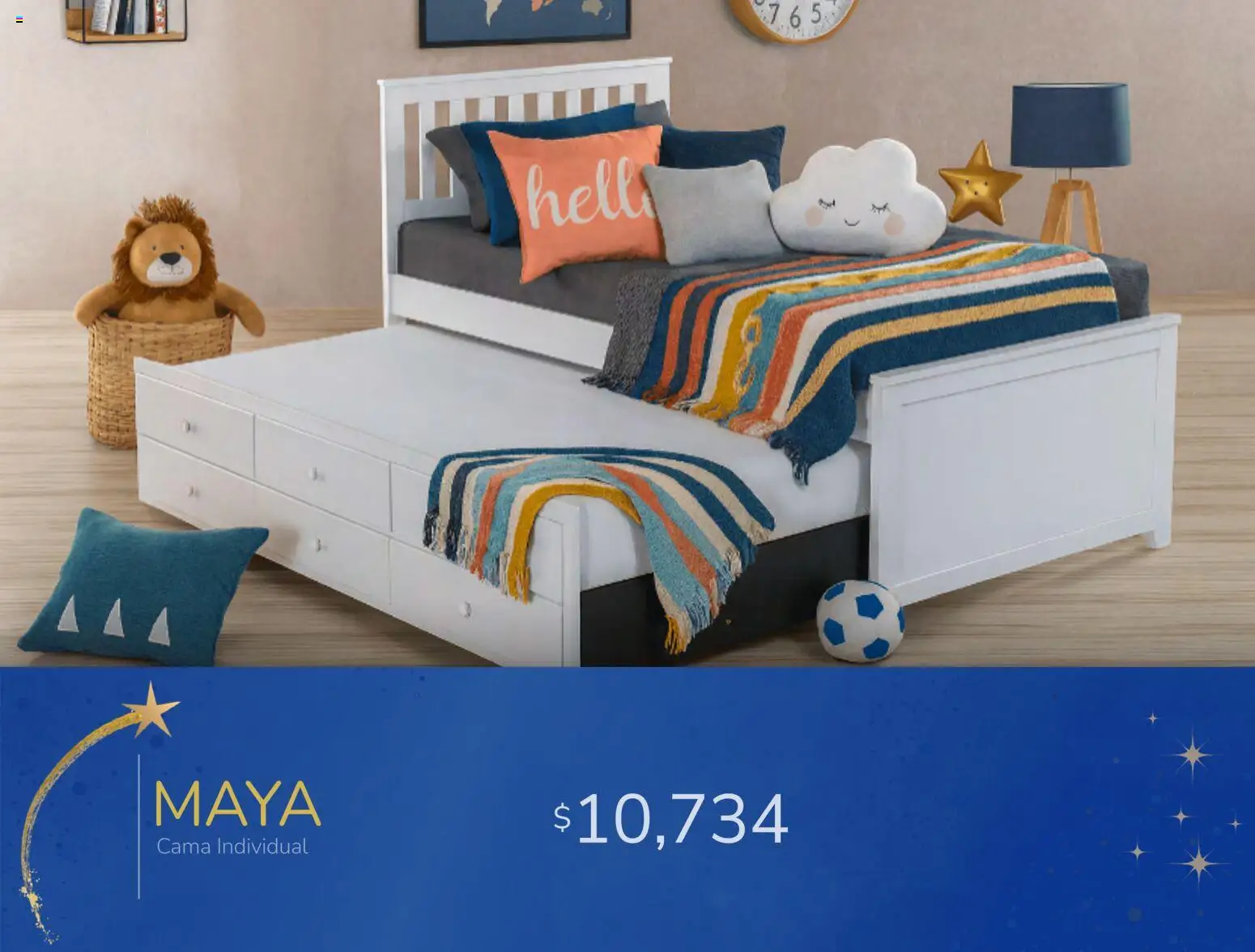 Nuevas ofertas de Muebles Dico válidas en toda la República Mexicana desde el 06.01.2026. ¡Encuentra las mejores ofertas en Muebles Dico catálogo Magia de Reyes! | Página: 22 | Productos: Cama