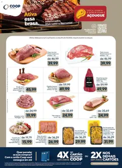 Coop ofertas Feira e Açougue Empório - Pré-Visualização do folheto da loja Coop, válido de 24.03.2026 | Página: 2 | Produtos: Linguiça, Asa de frango, Frango, Peito de frango