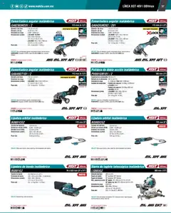 Nuevas ofertas de Makita válidas en toda la República Mexicana desde el 04.09.2025. ¡Encuentra las mejores ofertas en Makita - Catálogo! | Página: 37