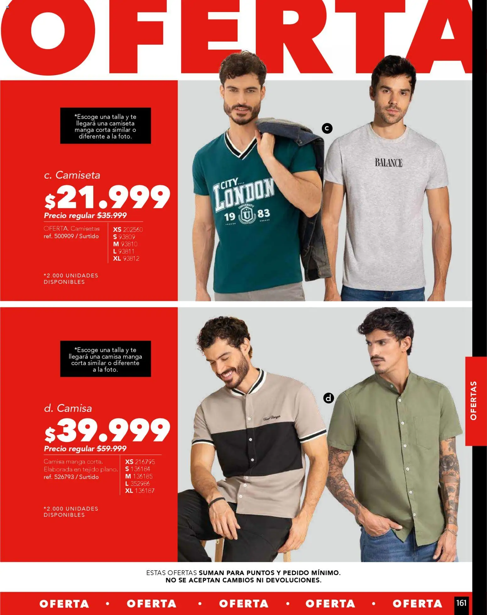 Pacifika revista - valida desde el 01.11.2025 | Página: 161 | Productos: Té, Camiseta, Camisa