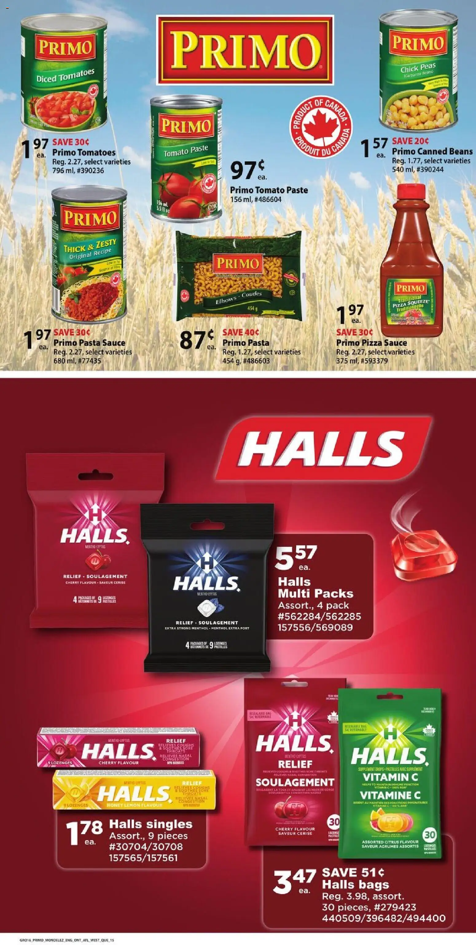 Giant Tiger flyer valid from 19.11.2025 | Page: 18 | Products: Pasta, Pizza, Tomatoes