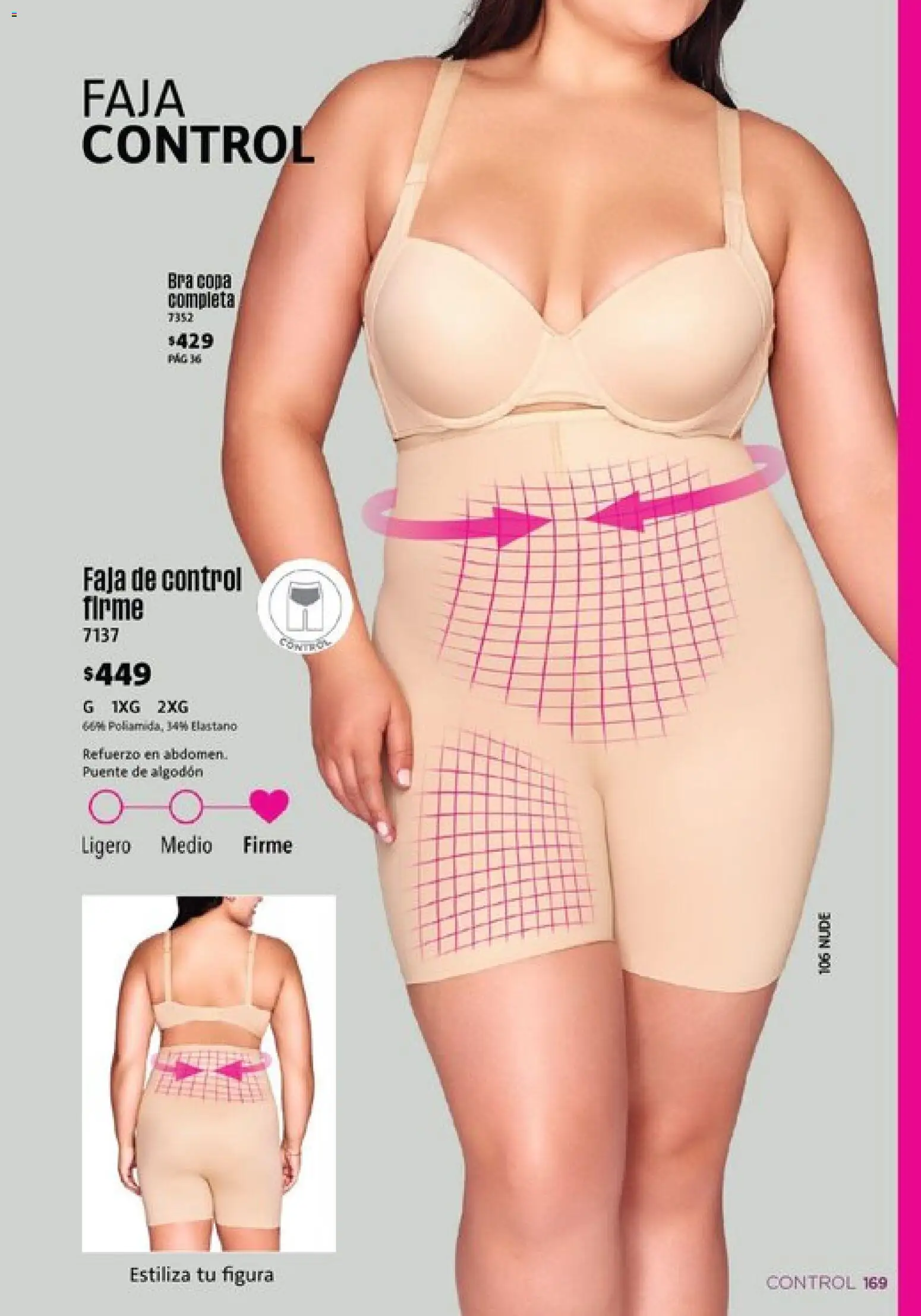 Nuevas ofertas de Ilusión válidas en toda la República Mexicana desde el 01.03.2026. ¡Encuentra las mejores ofertas en Ilusión catálogo Primavera! | Página: 171 | Productos: Algodón, Faja