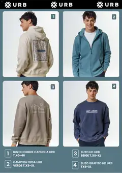 Vista previa Jumbo - Catálogo URB | Otoño & Invierno válido desde el 17.04.2026 | Página: 6 | Productos: Buzo, Campera