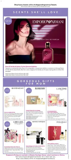 Preview of Shoppers weekly flyer / circulaire from shop Shoppers valid from 24.04.2026 | Page: 12 | Products: Purse, Perfume, Mascara, Toilette